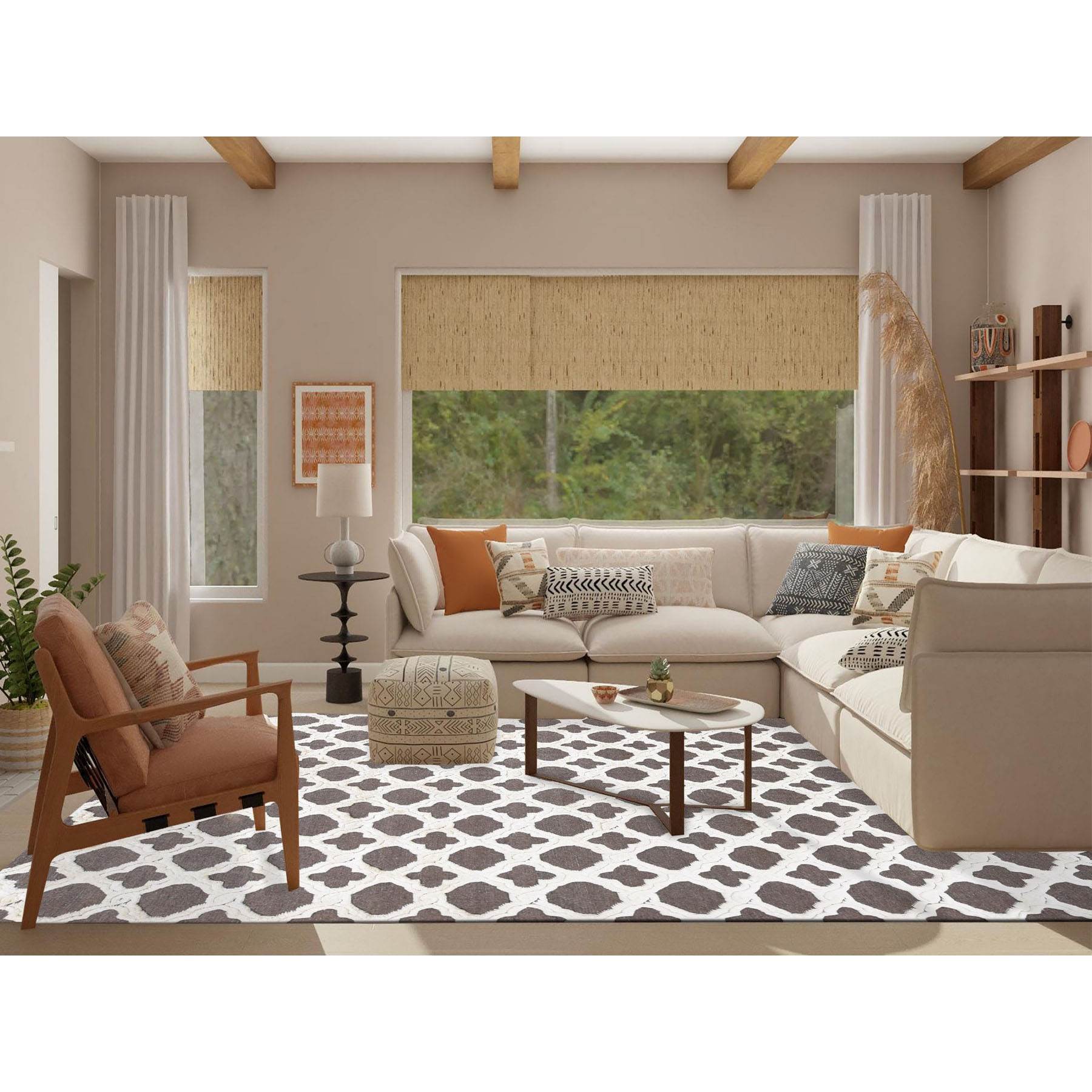 Modern-and-Contemporary-Hand-Knotted-Rug-404035