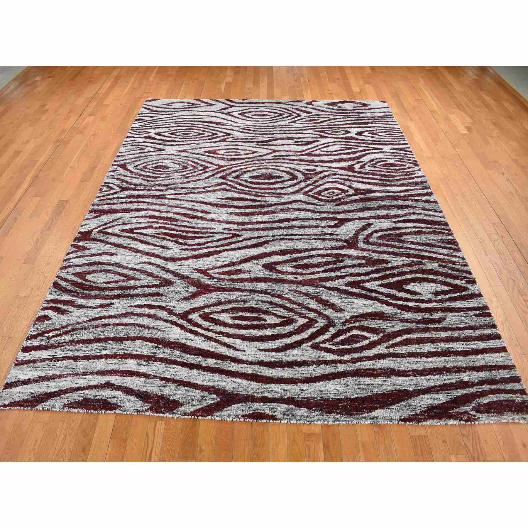 Modern-and-Contemporary-Hand-Knotted-Rug-404105