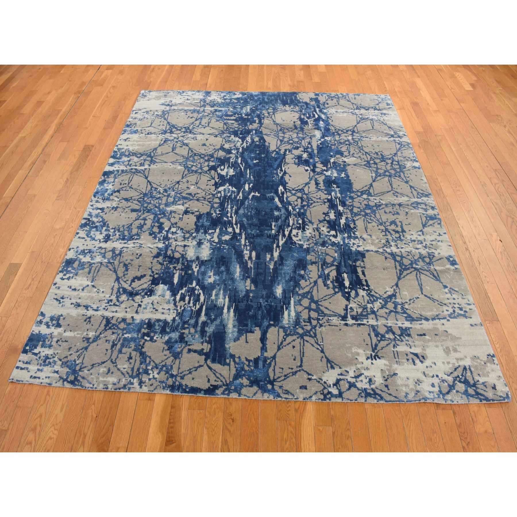 Modern-and-Contemporary-Hand-Knotted-Rug-404165