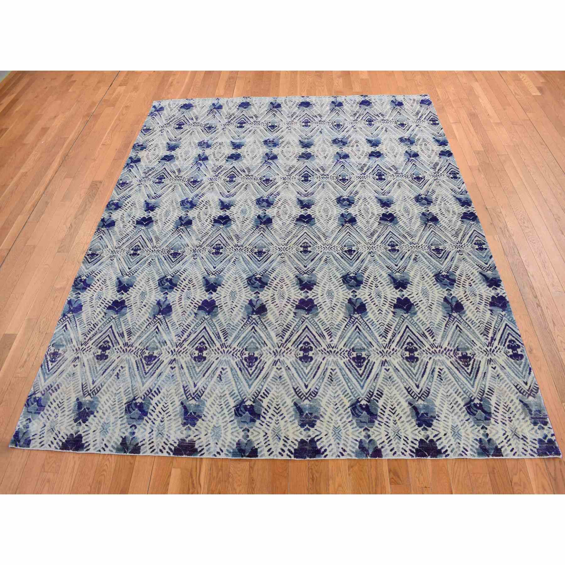 Modern-and-Contemporary-Hand-Knotted-Rug-404205