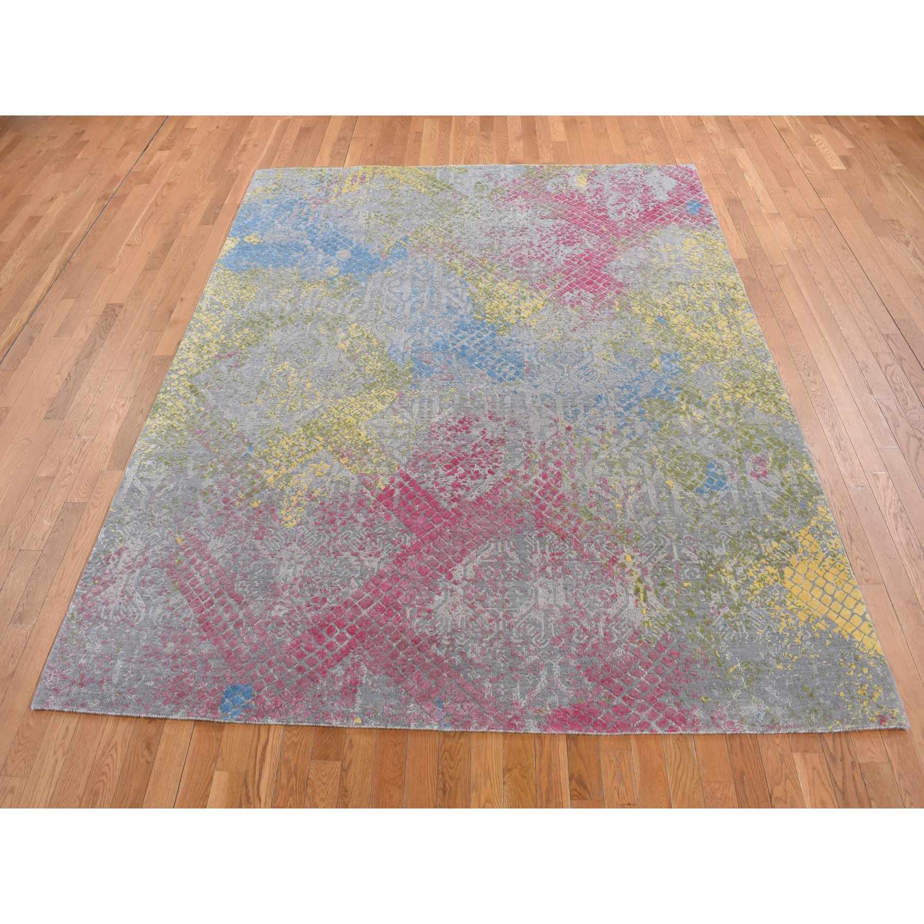 Modern-and-Contemporary-Hand-Knotted-Rug-404225