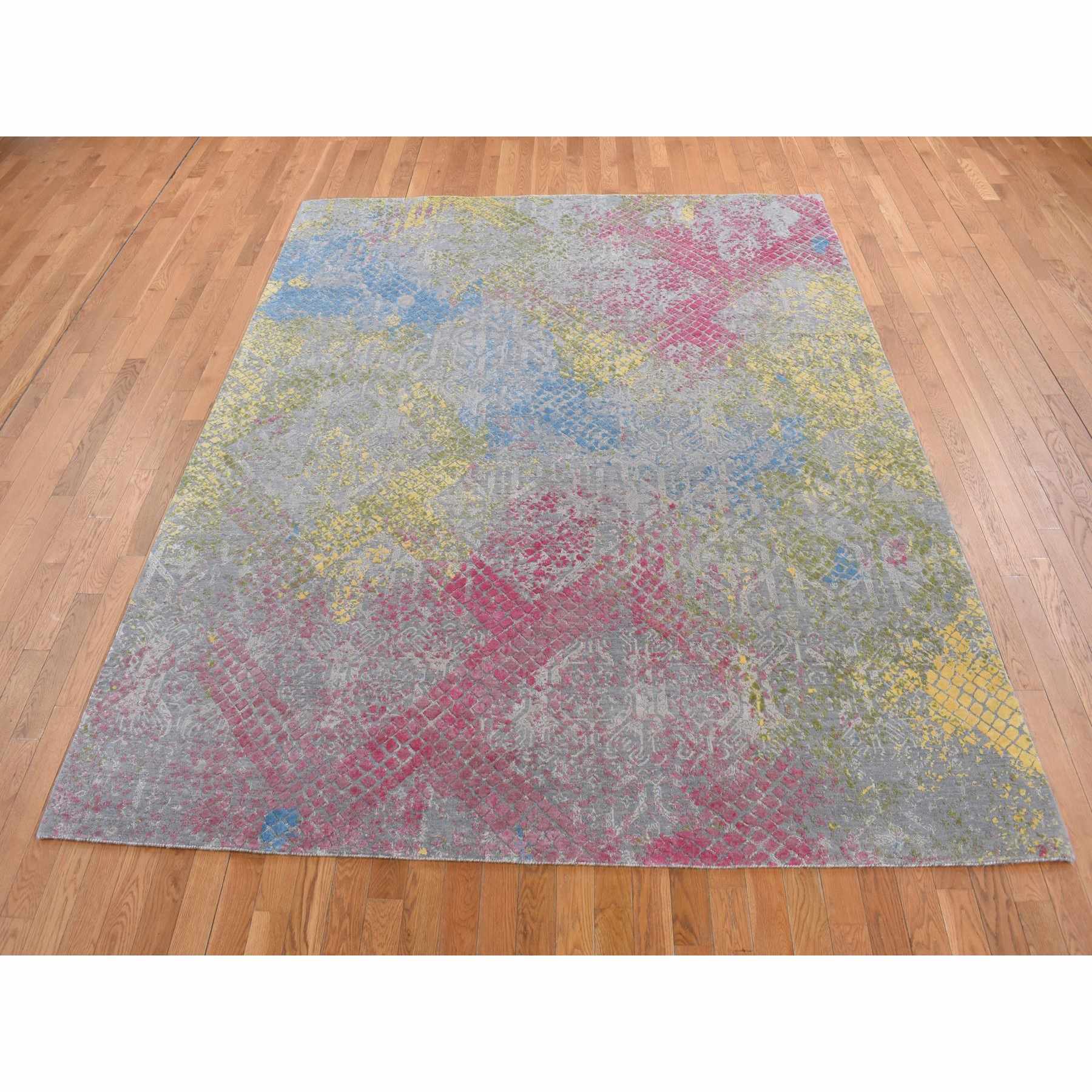 Modern-and-Contemporary-Hand-Knotted-Rug-404225