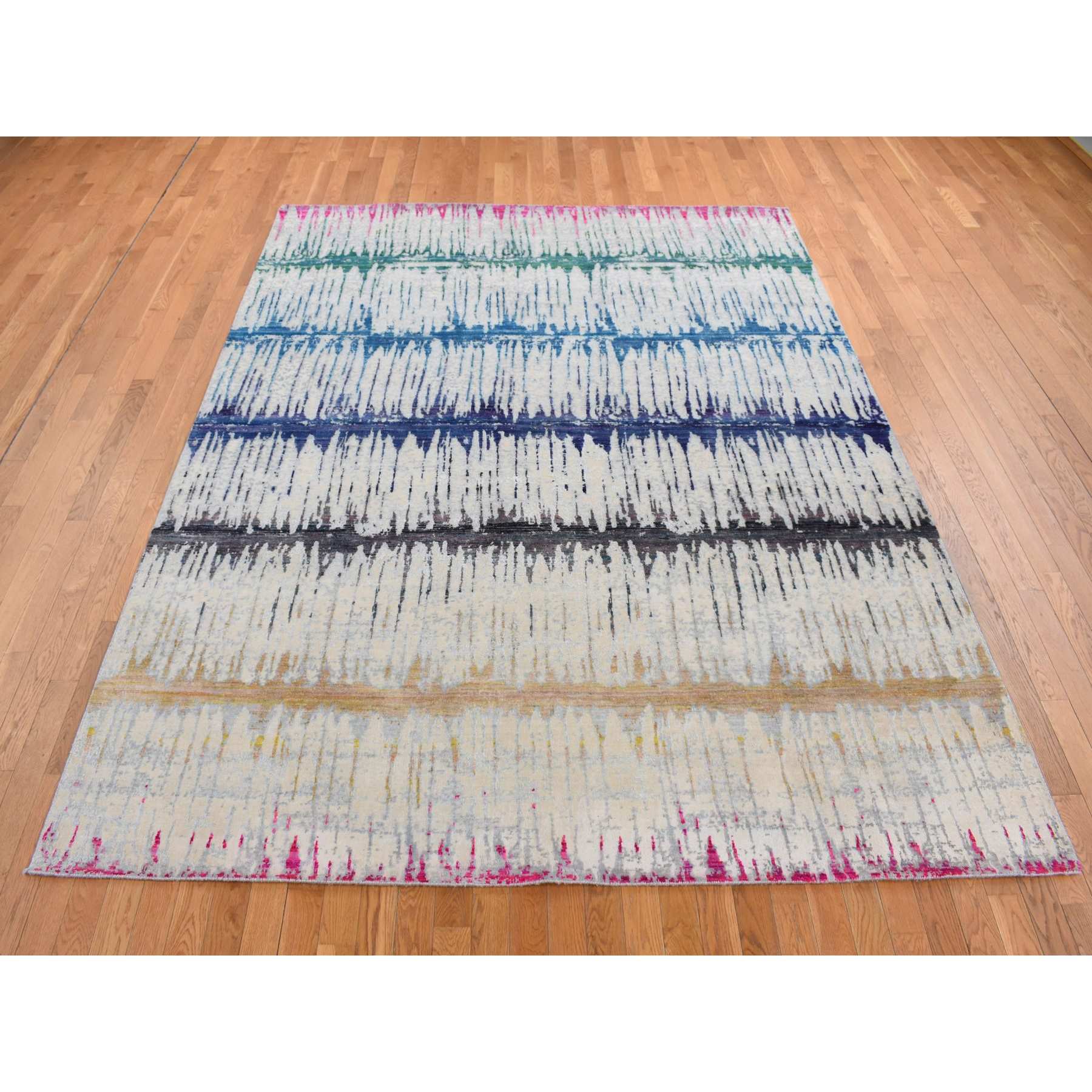 Modern-and-Contemporary-Hand-Knotted-Rug-404230
