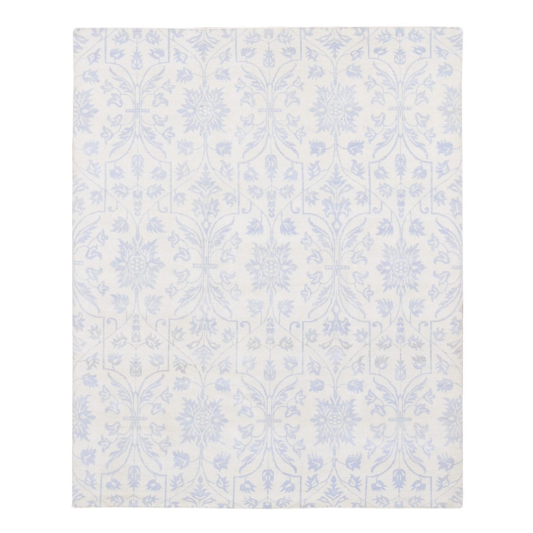 Oushak-And-Peshawar-Hand-Knotted-Rug-402515