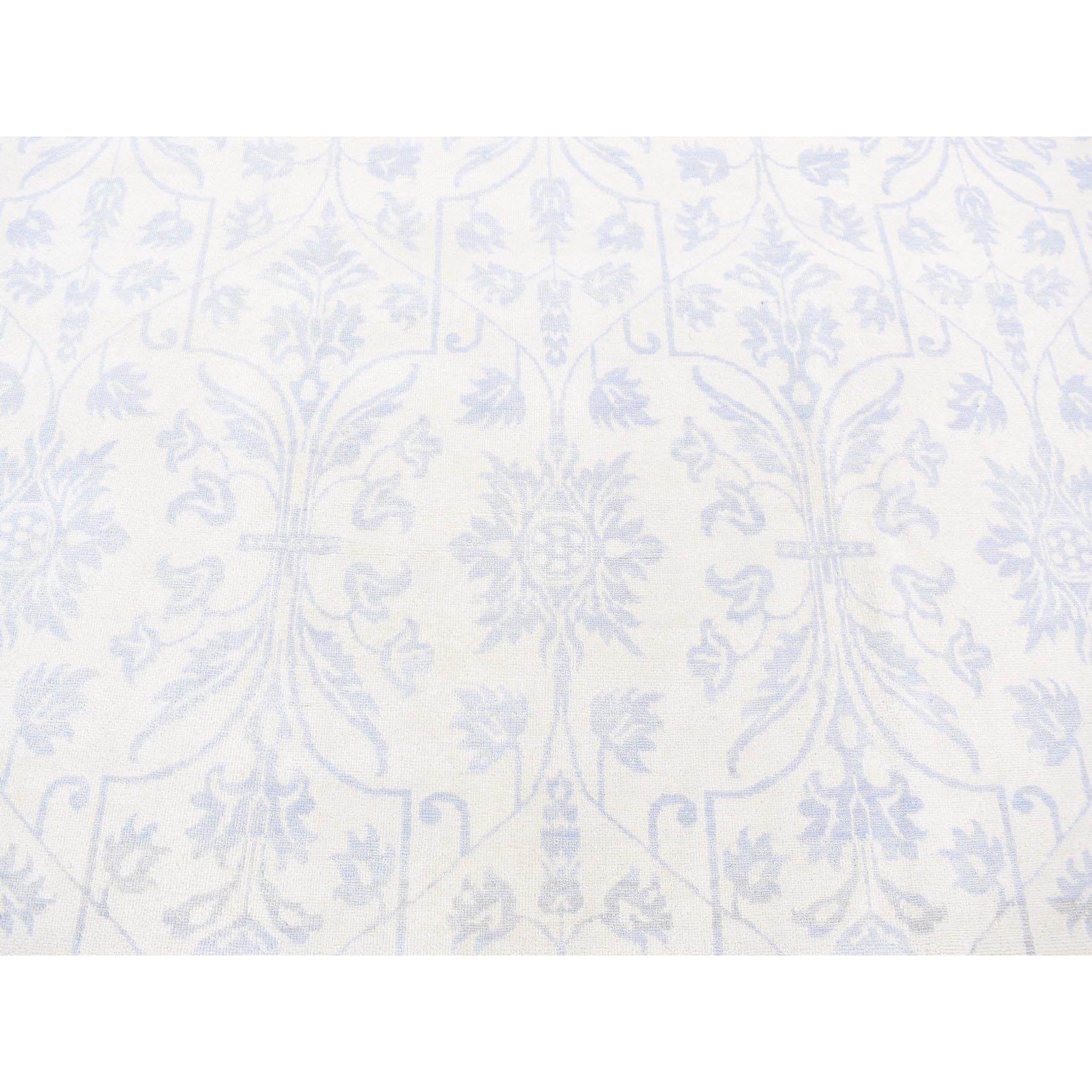 Oushak-And-Peshawar-Hand-Knotted-Rug-402515