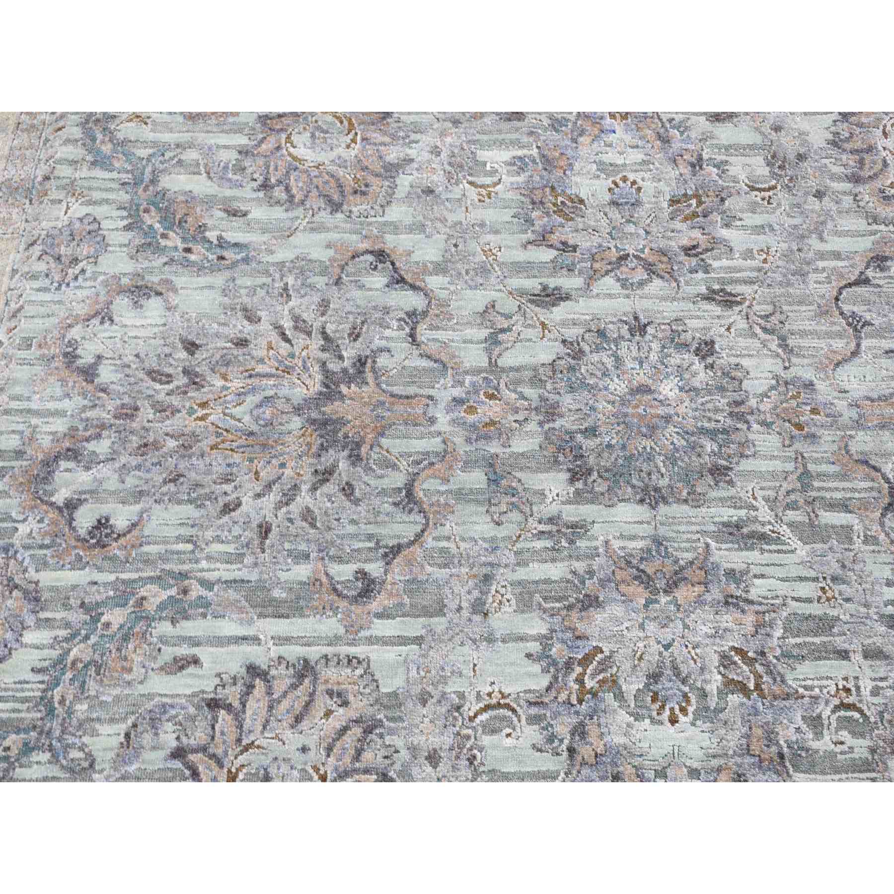 Oushak-And-Peshawar-Hand-Knotted-Rug-403200