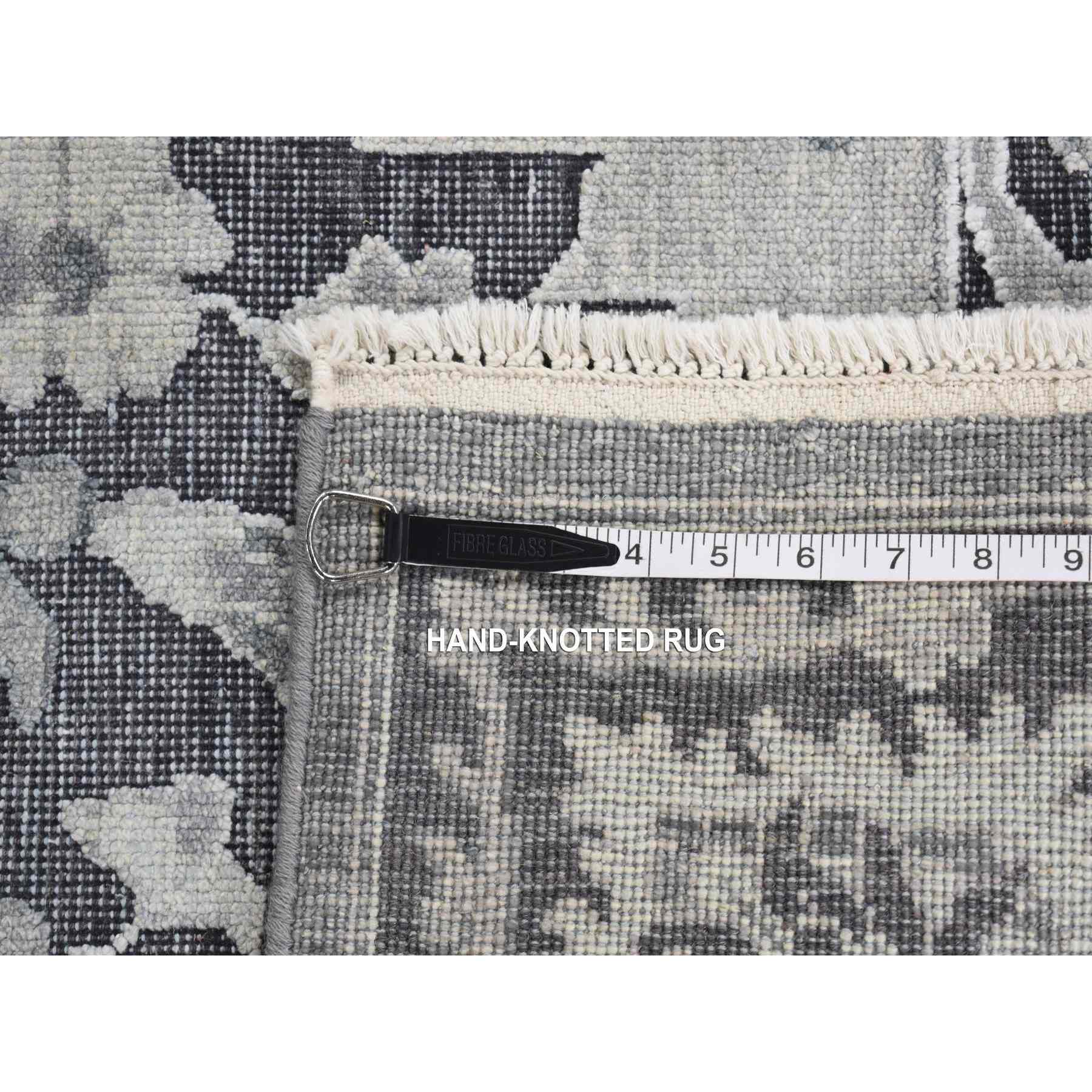 Oushak-And-Peshawar-Hand-Knotted-Rug-403700