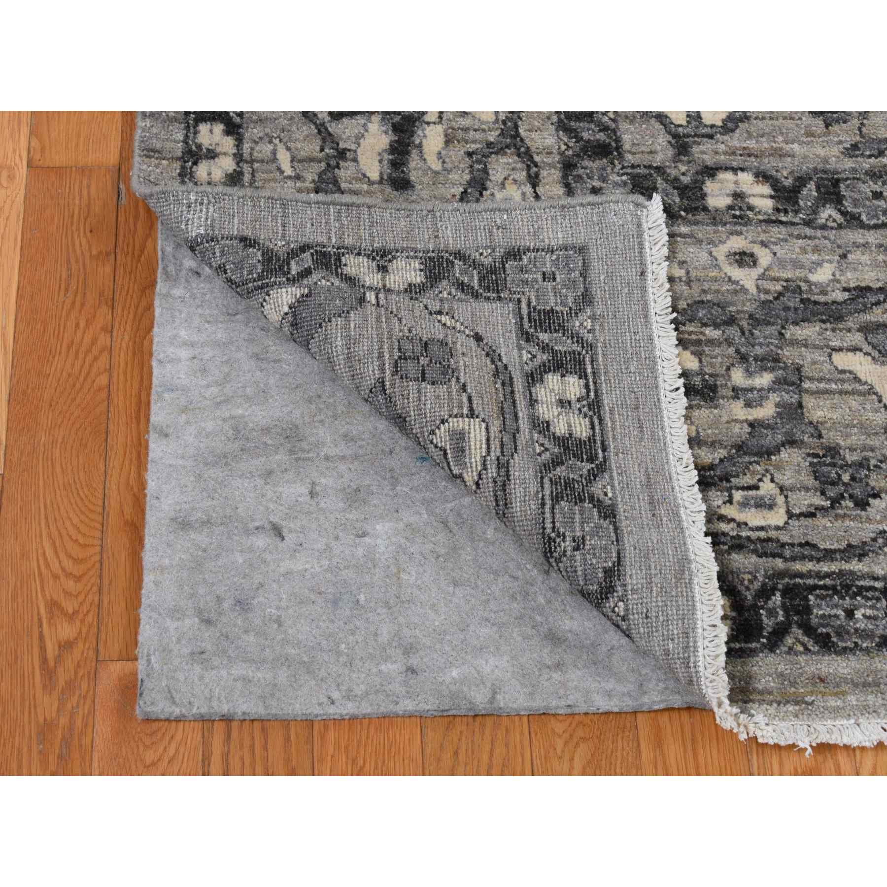 Oushak-And-Peshawar-Hand-Knotted-Rug-404255