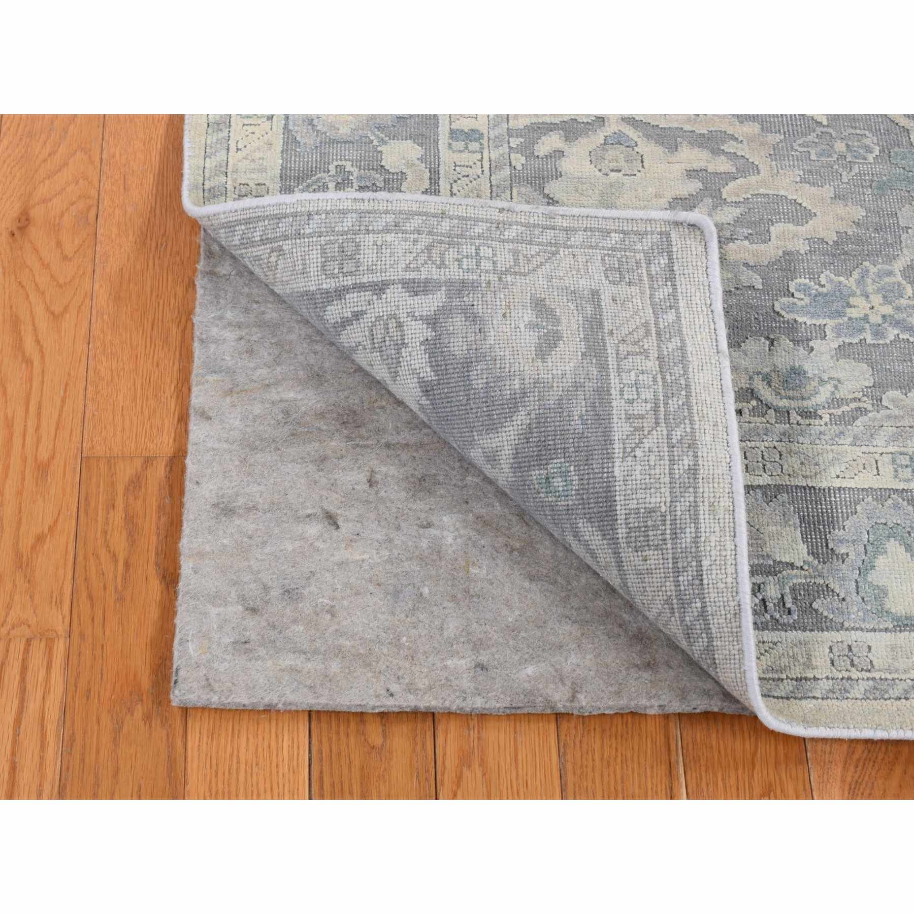 Oushak-And-Peshawar-Hand-Knotted-Rug-404950