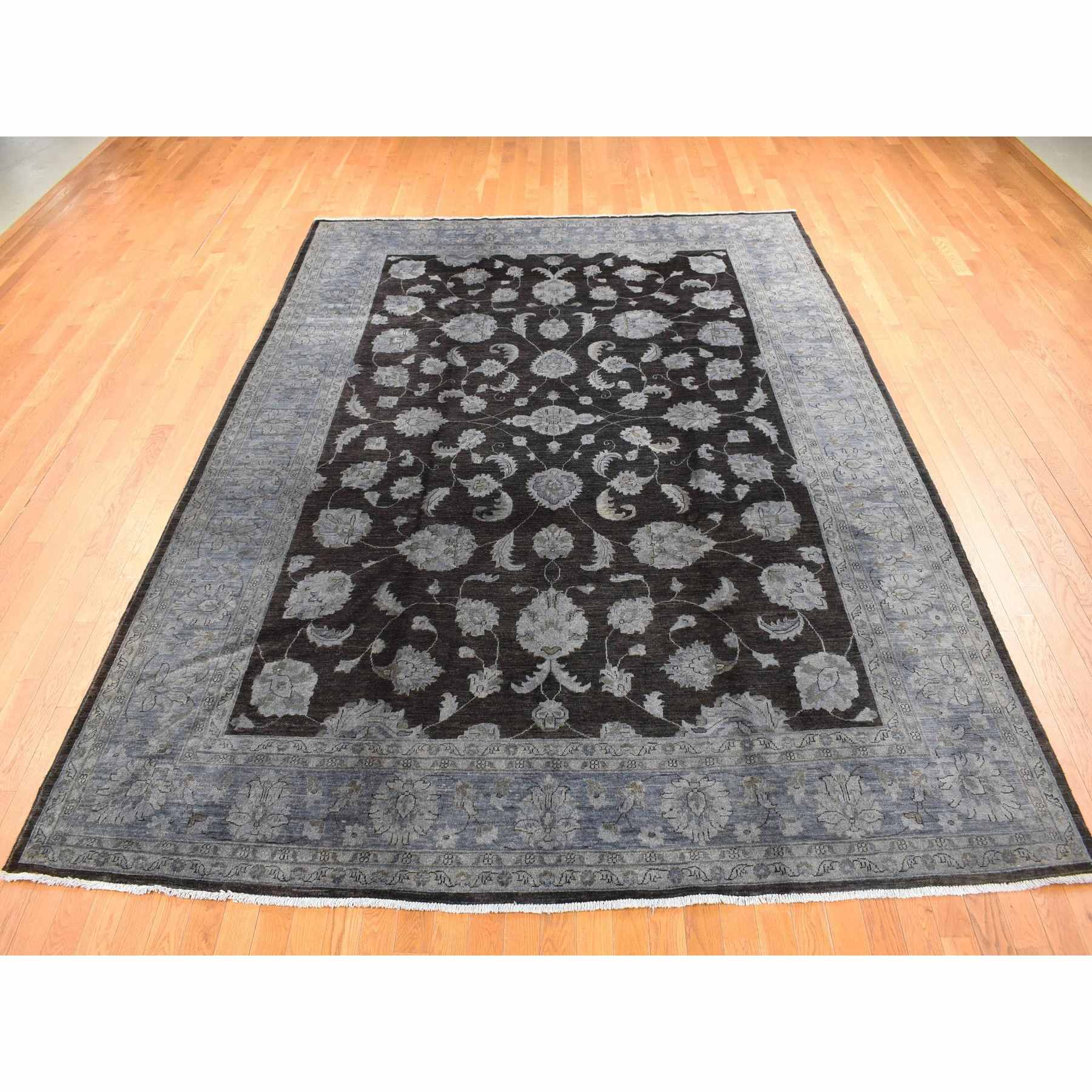 Vintage-Hand-Knotted-Rug-403300