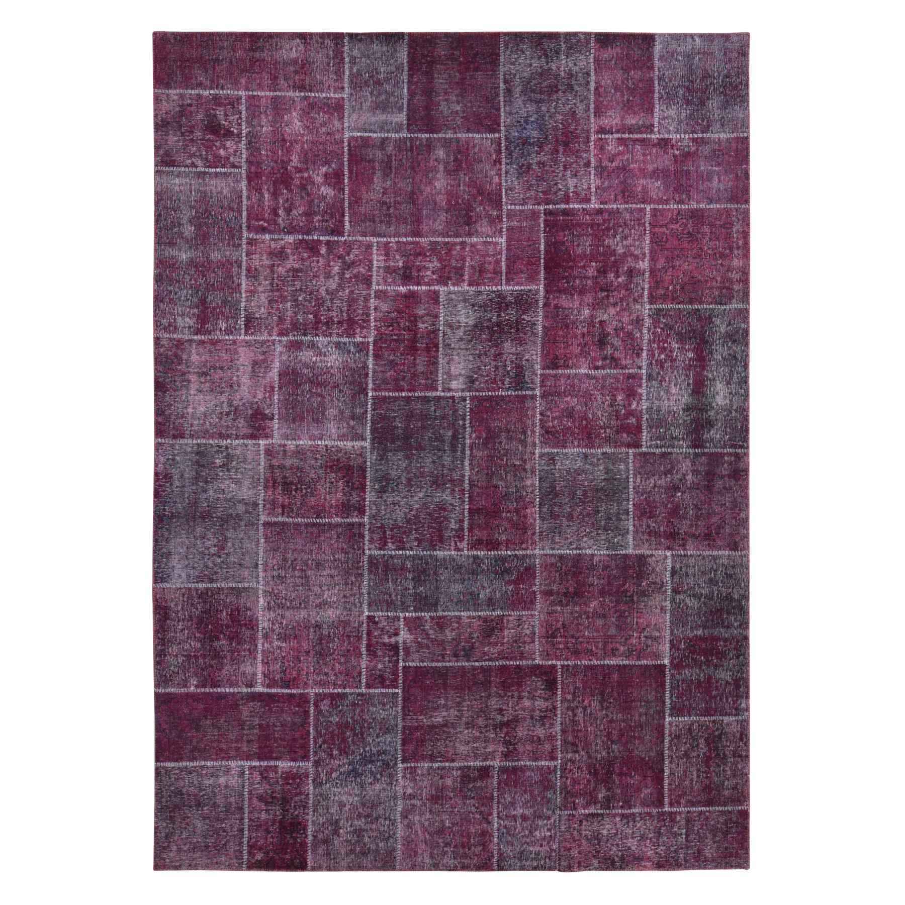Vintage-Hand-Knotted-Rug-403310