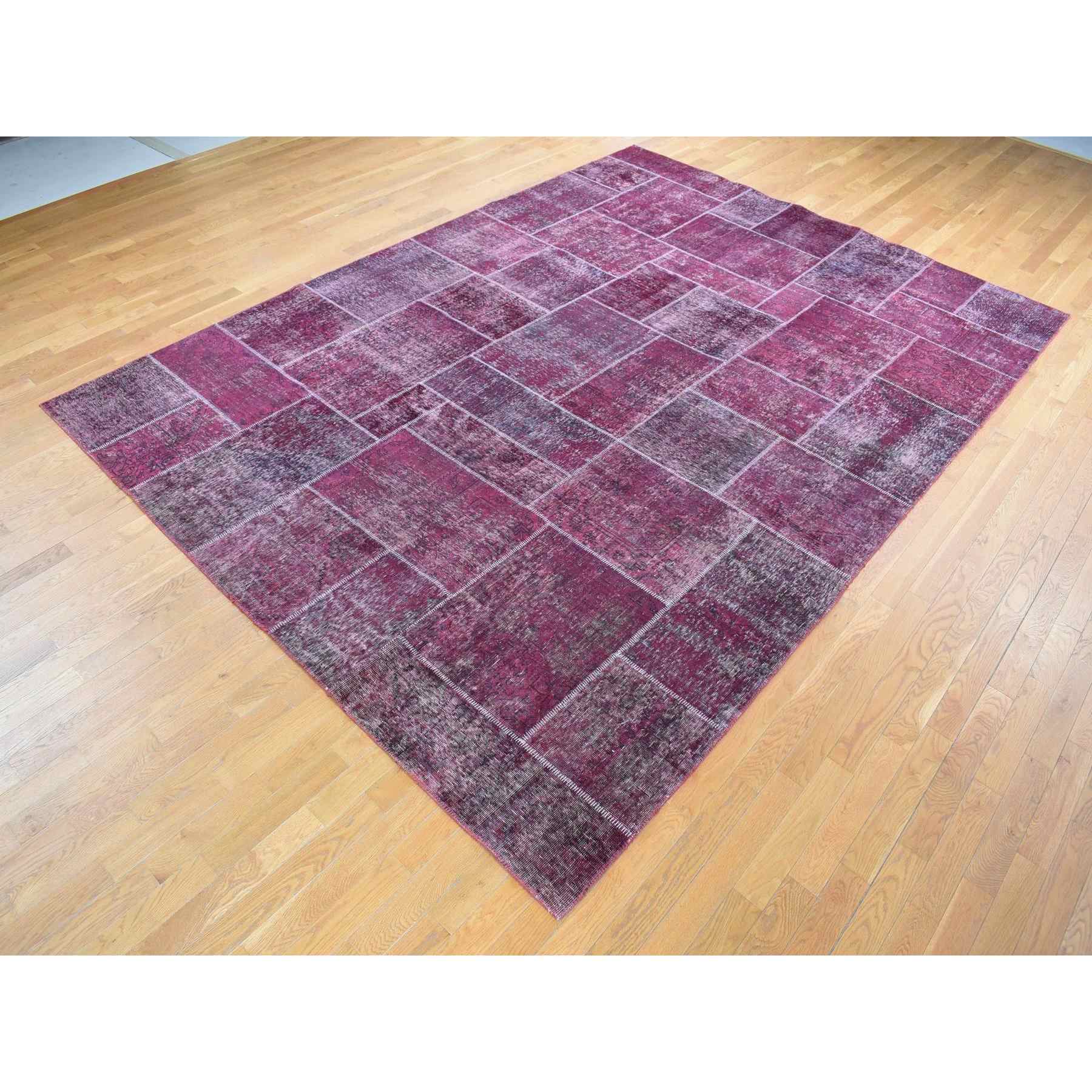 Vintage-Hand-Knotted-Rug-403310