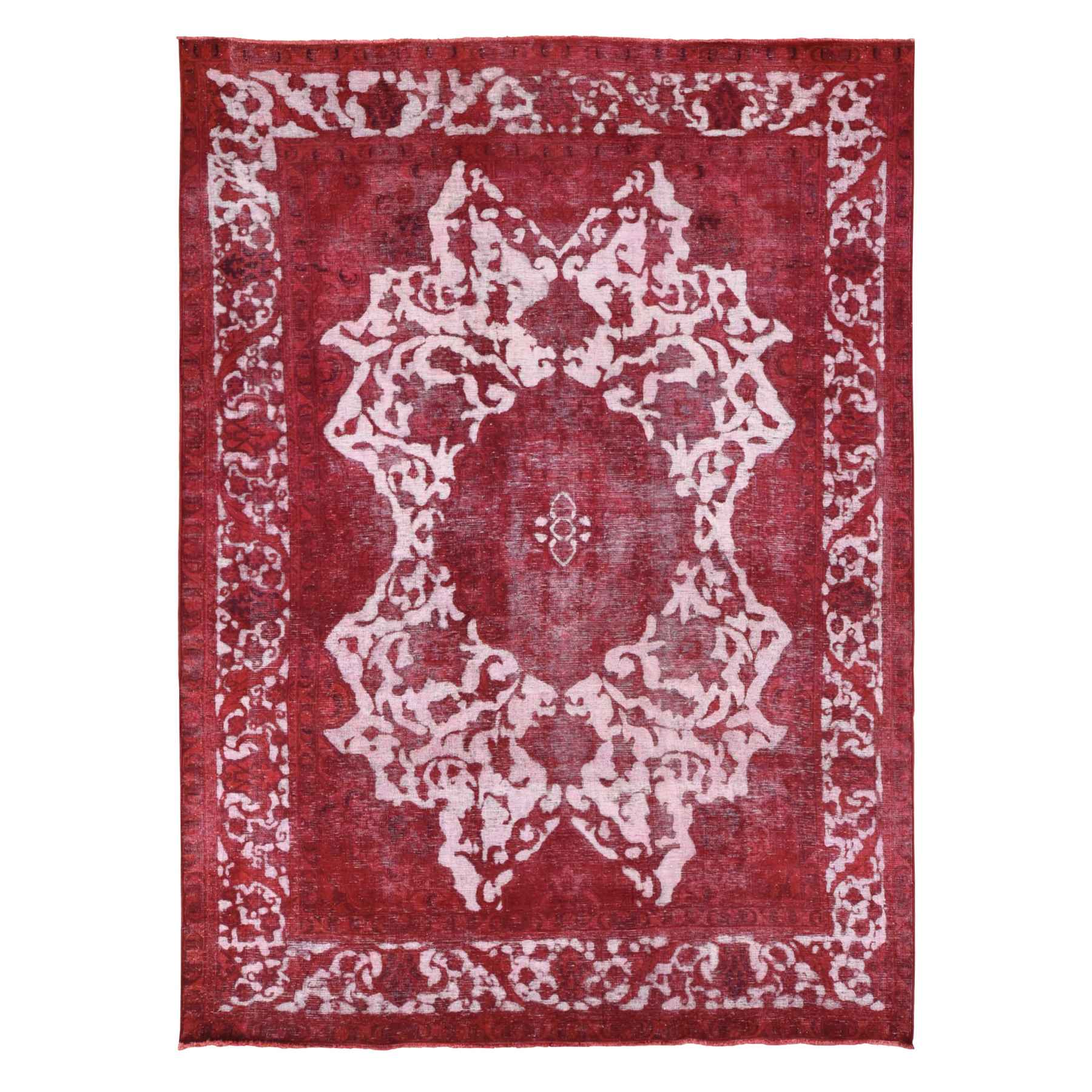 Vintage-Hand-Knotted-Rug-403390