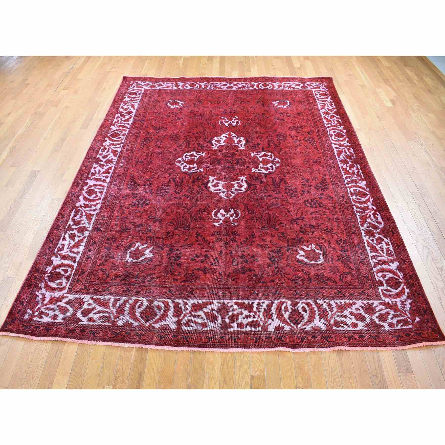 Vintage-Hand-Knotted-Rug-403475