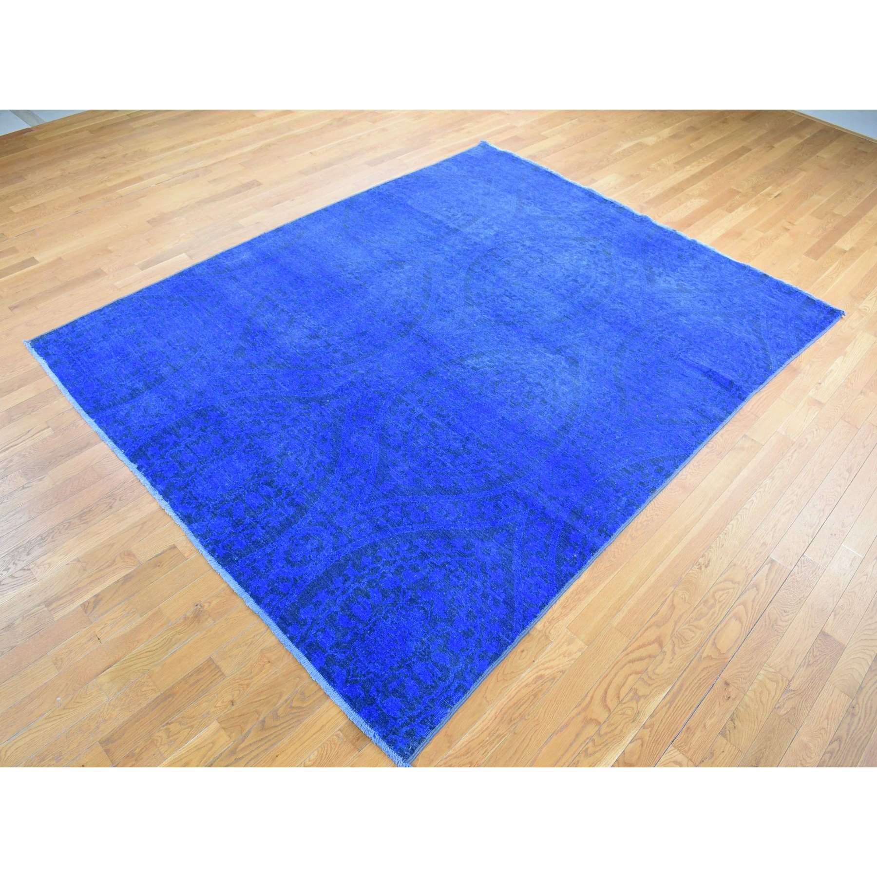 Vintage-Hand-Knotted-Rug-403480