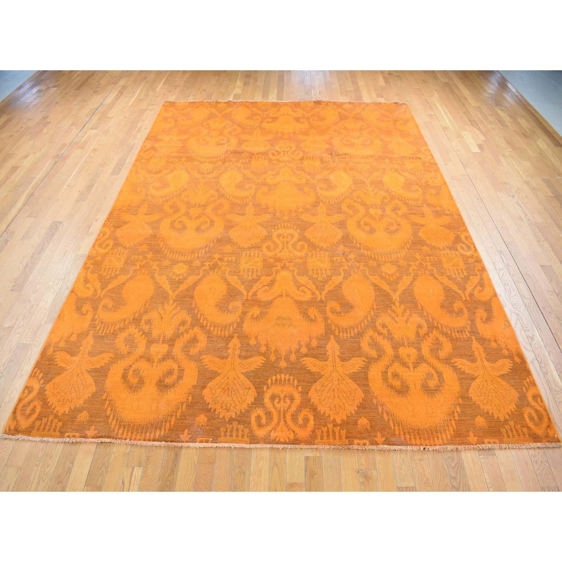 Vintage-Hand-Knotted-Rug-403675