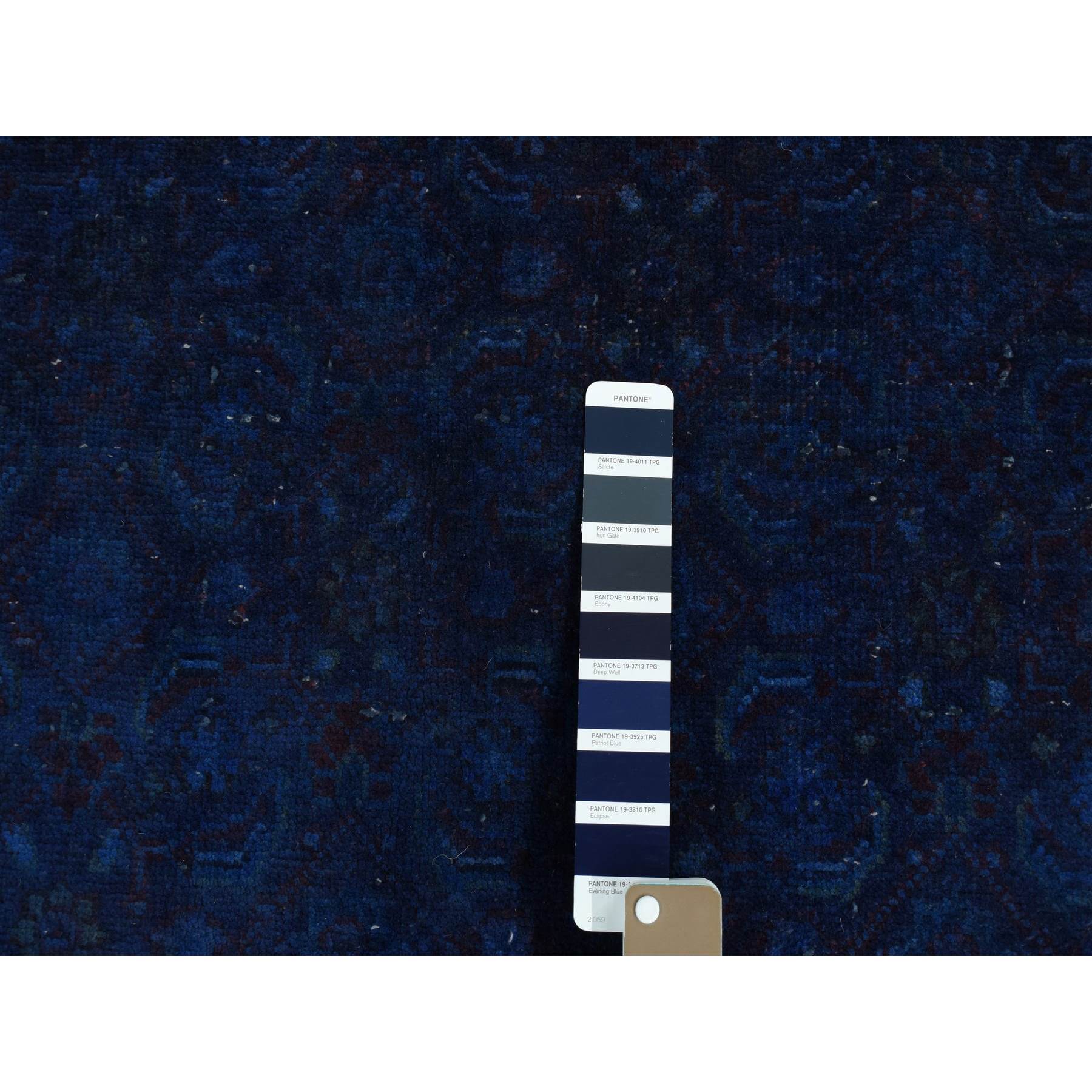 Overdyed-Vintage-Hand-Knotted-Rug-404300