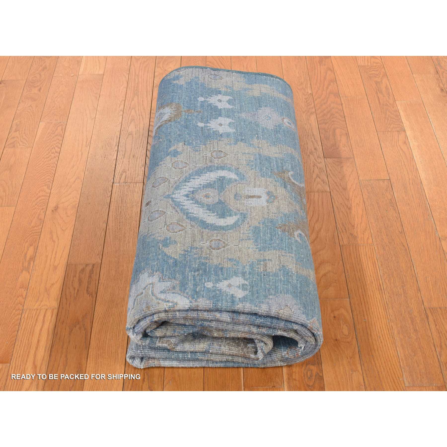 Overdyed-Vintage-Hand-Knotted-Rug-404345