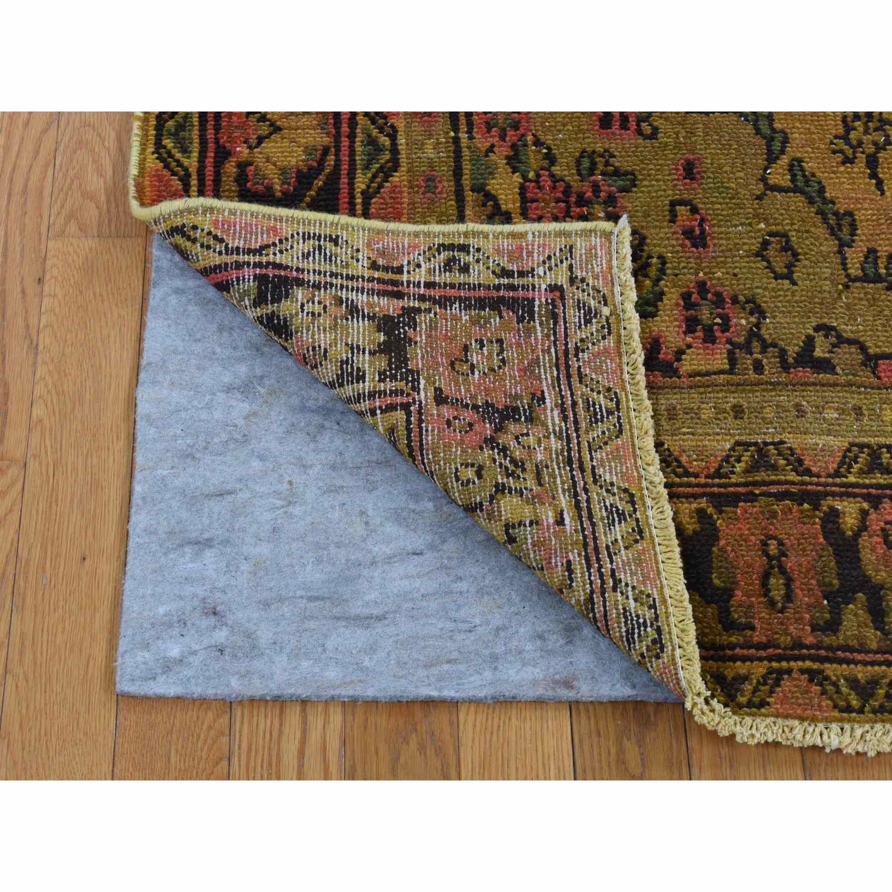 Overdyed-Vintage-Hand-Knotted-Rug-404685