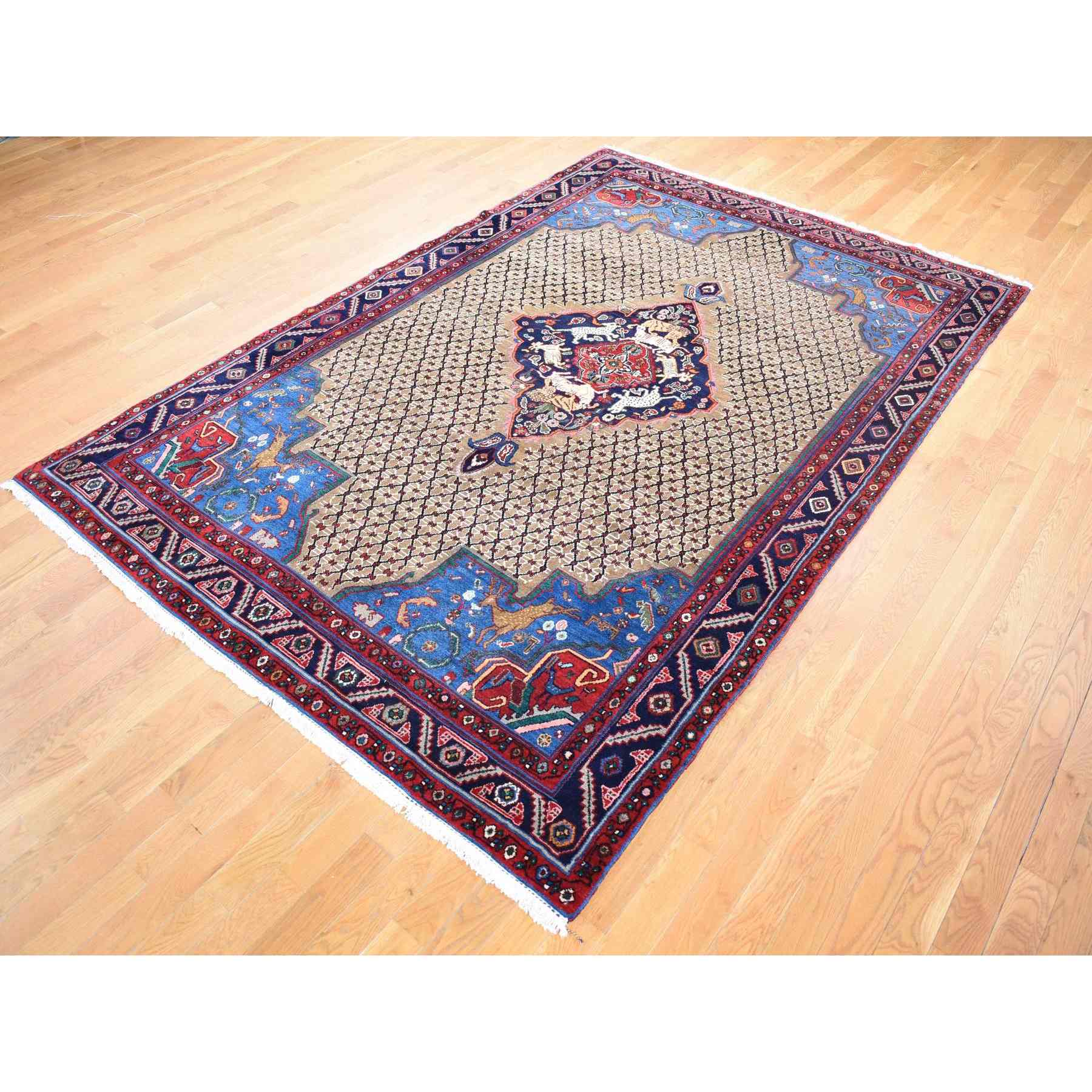 Persian-Hand-Knotted-Rug-402860