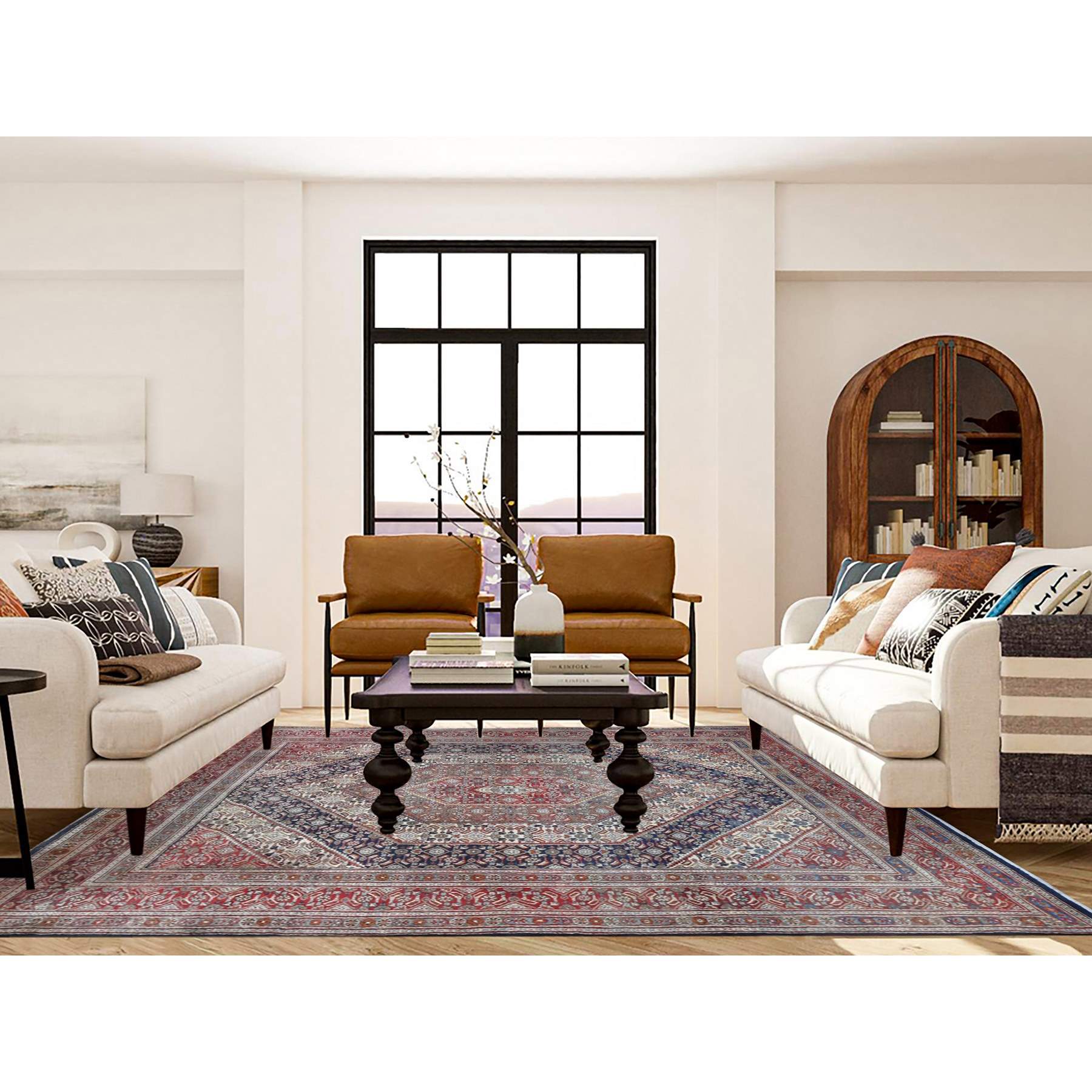 Persian-Hand-Knotted-Rug-403890