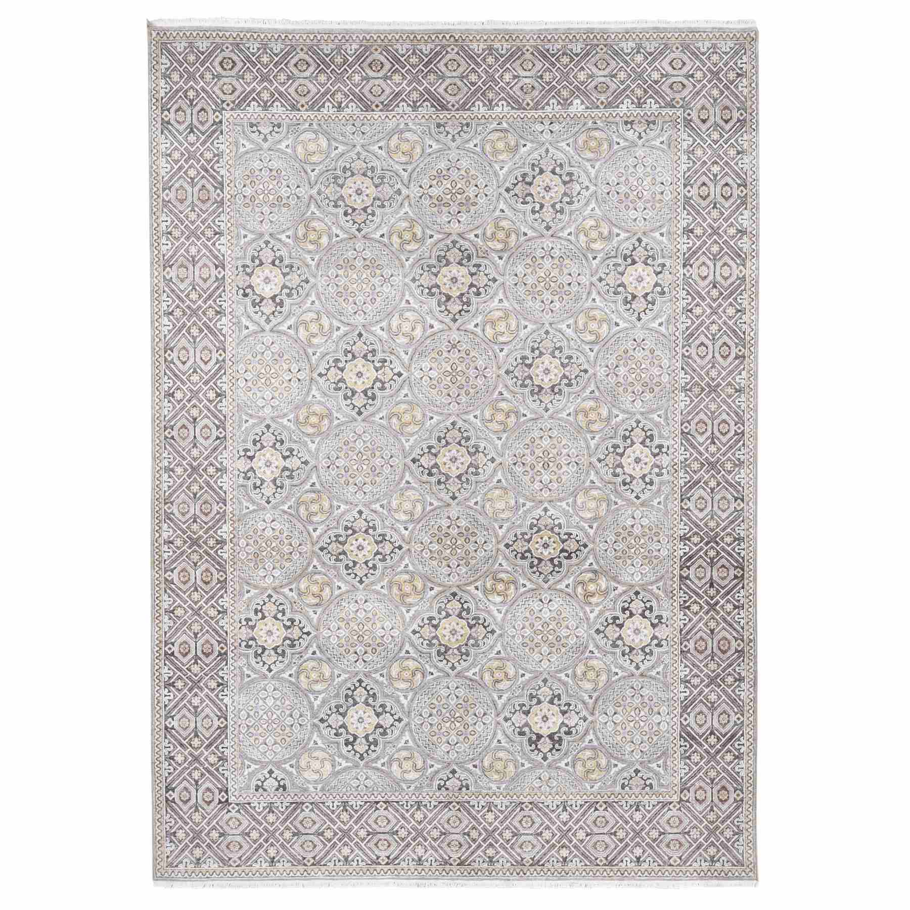 Transitional-Hand-Knotted-Rug-403430