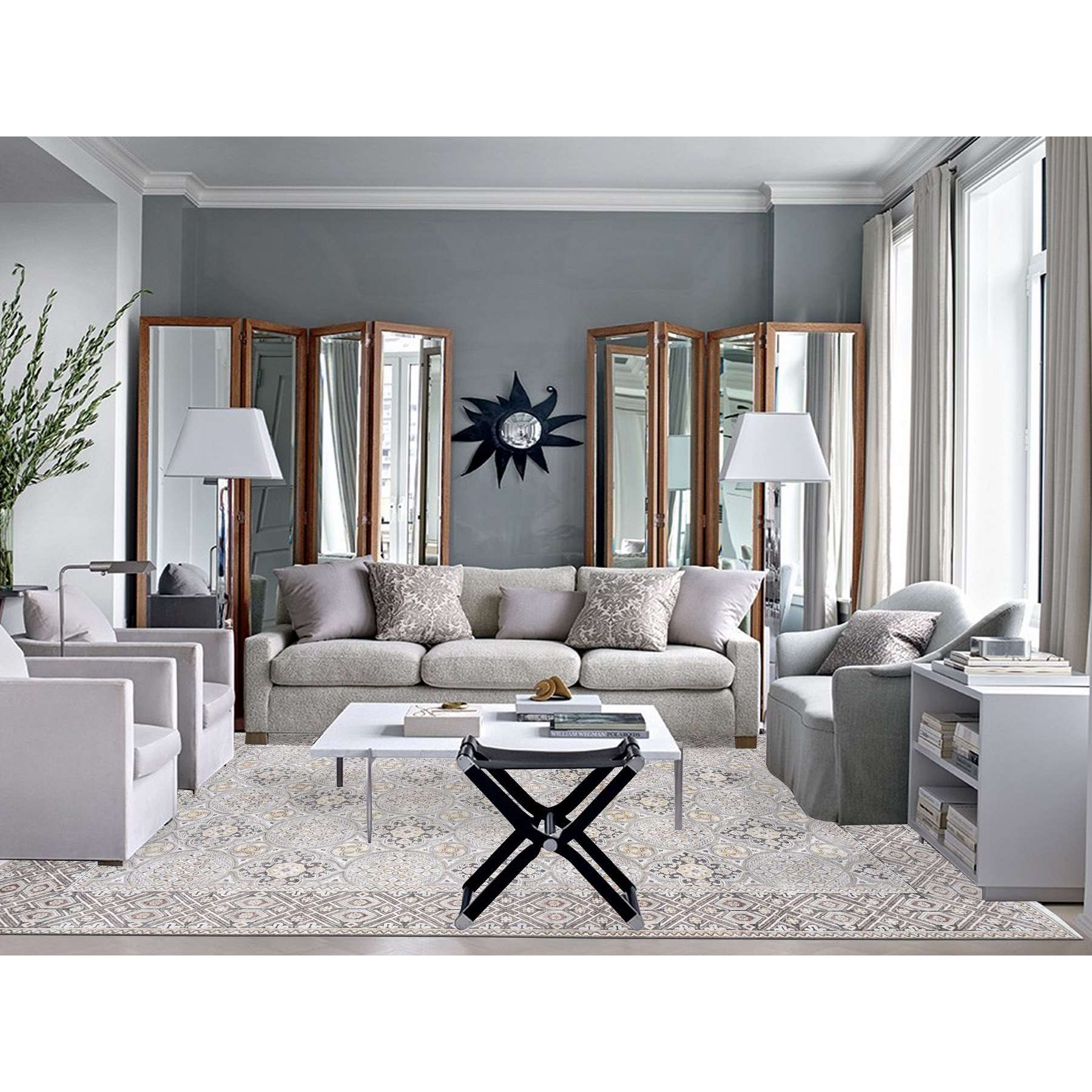 Transitional-Hand-Knotted-Rug-403430