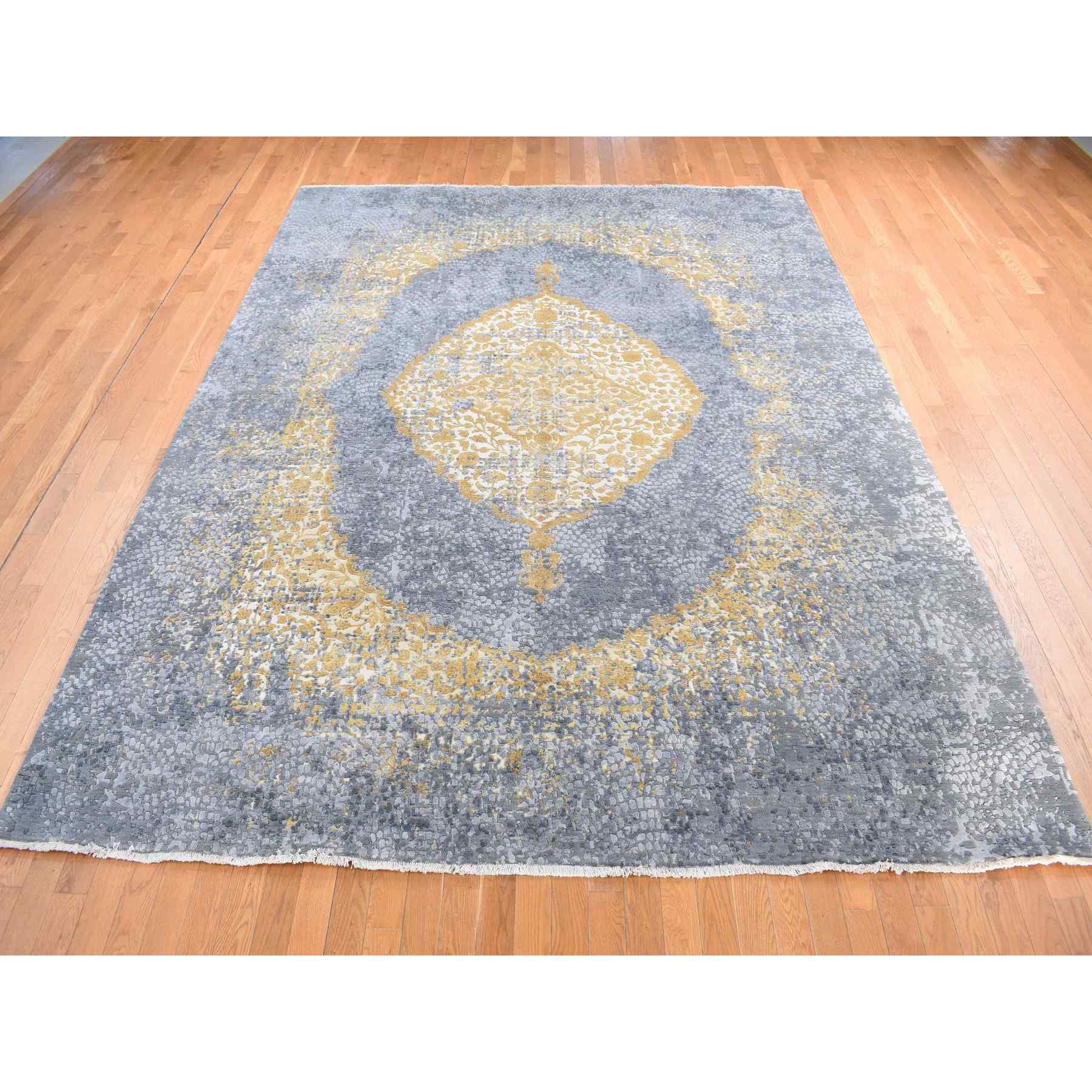 Transitional-Hand-Knotted-Rug-403640