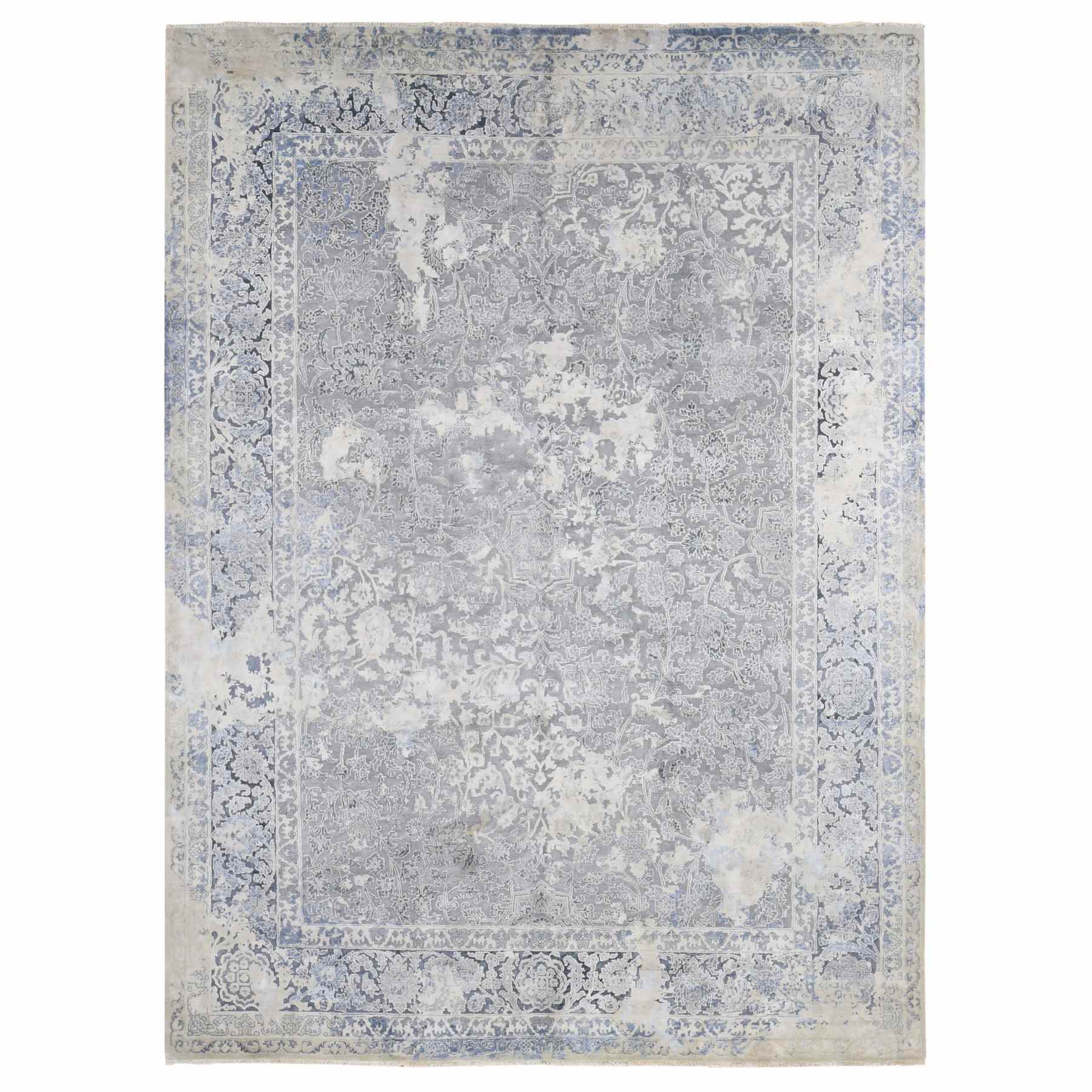 Transitional-Hand-Knotted-Rug-403660