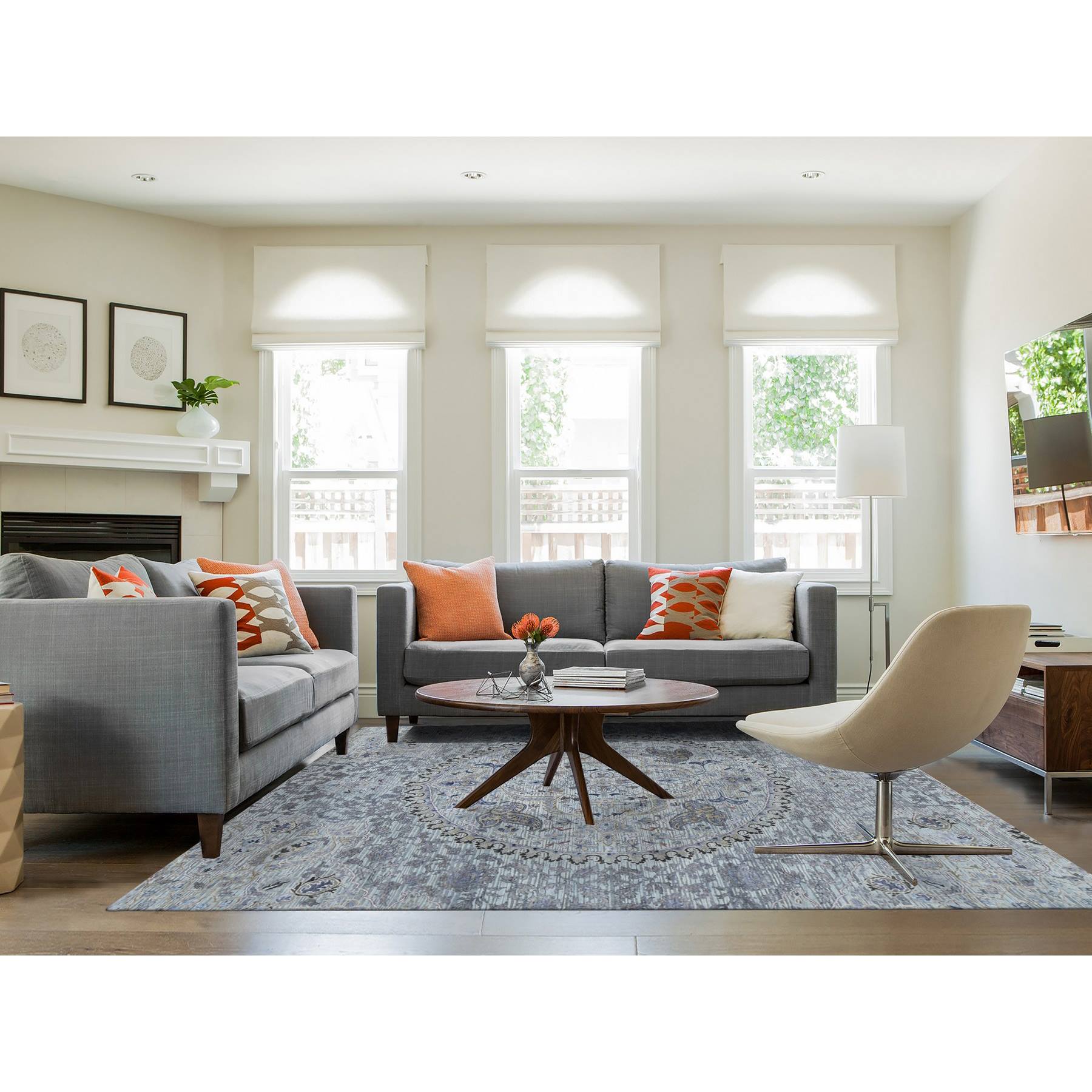 Transitional-Hand-Knotted-Rug-403710