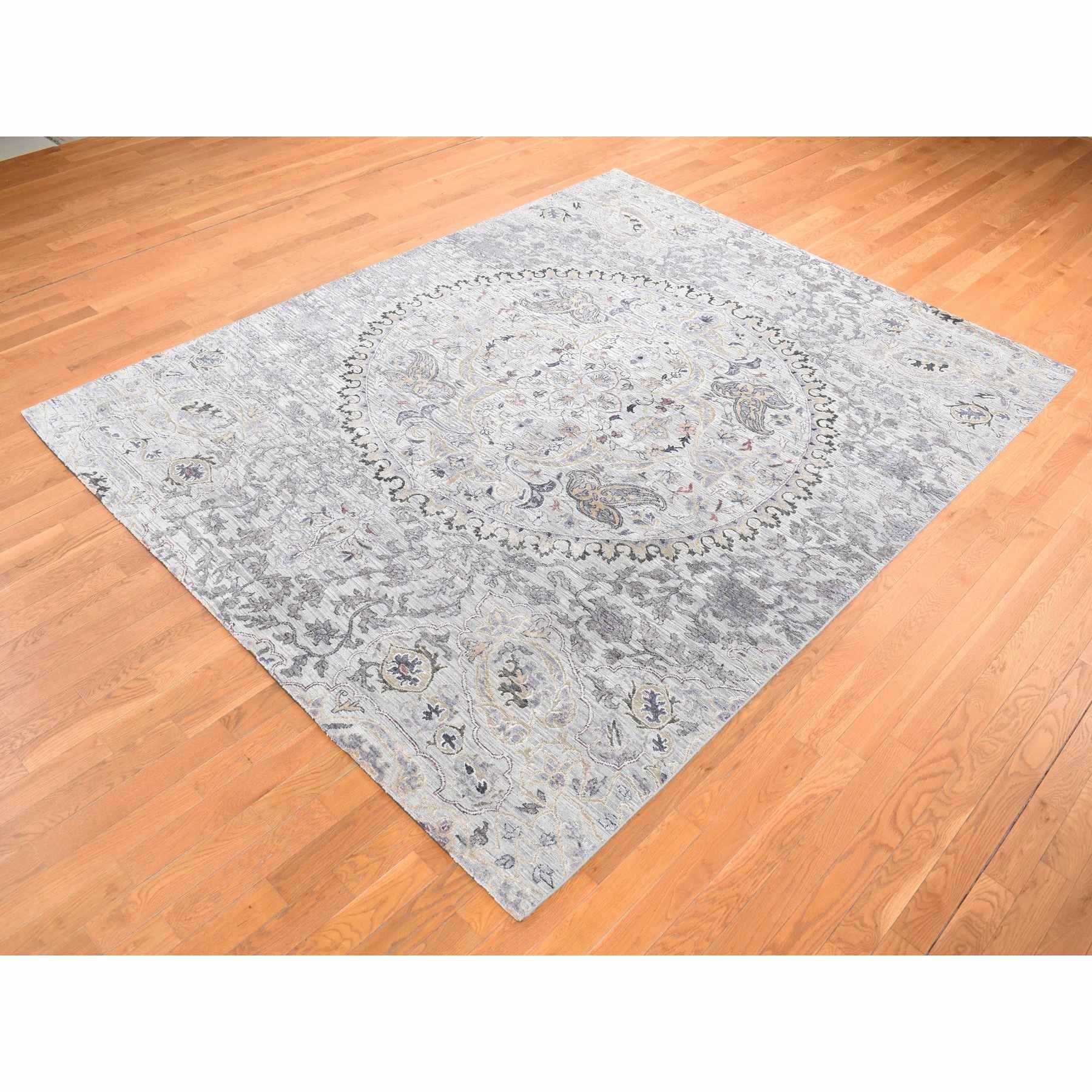 Transitional-Hand-Knotted-Rug-403710