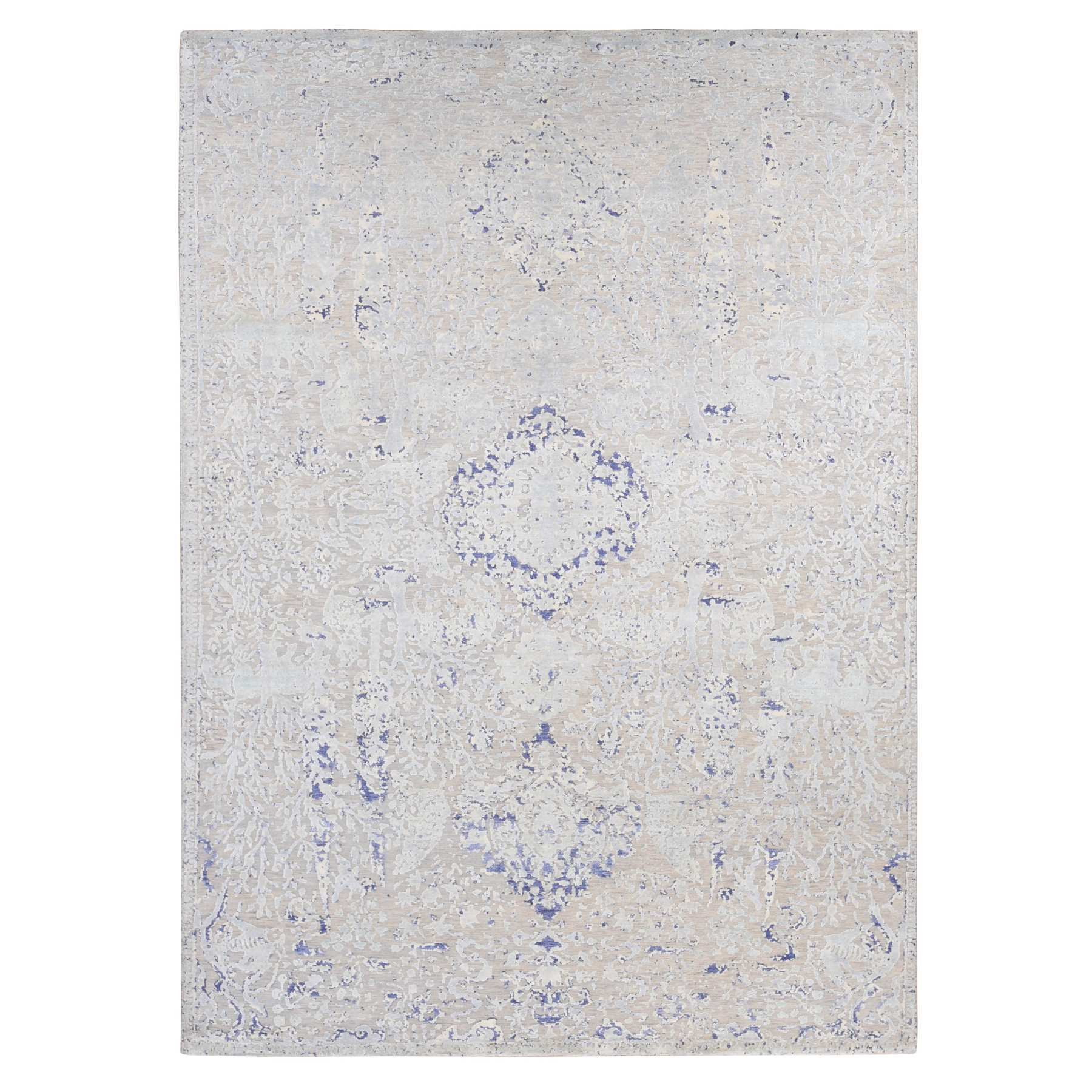 Transitional-Hand-Knotted-Rug-403915