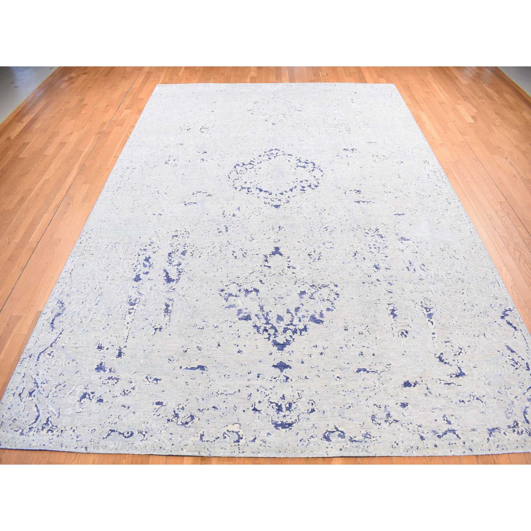 Transitional-Hand-Knotted-Rug-403915