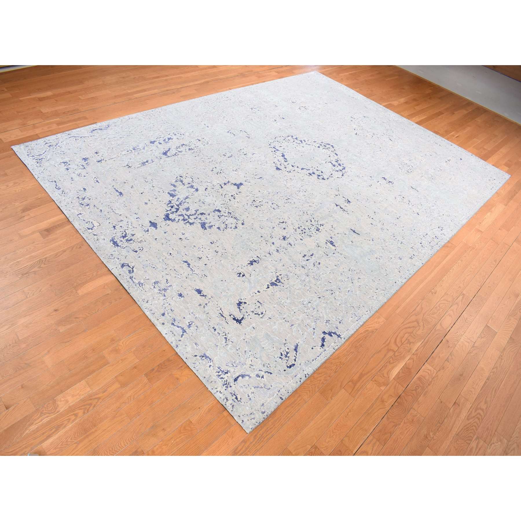 Transitional-Hand-Knotted-Rug-403915