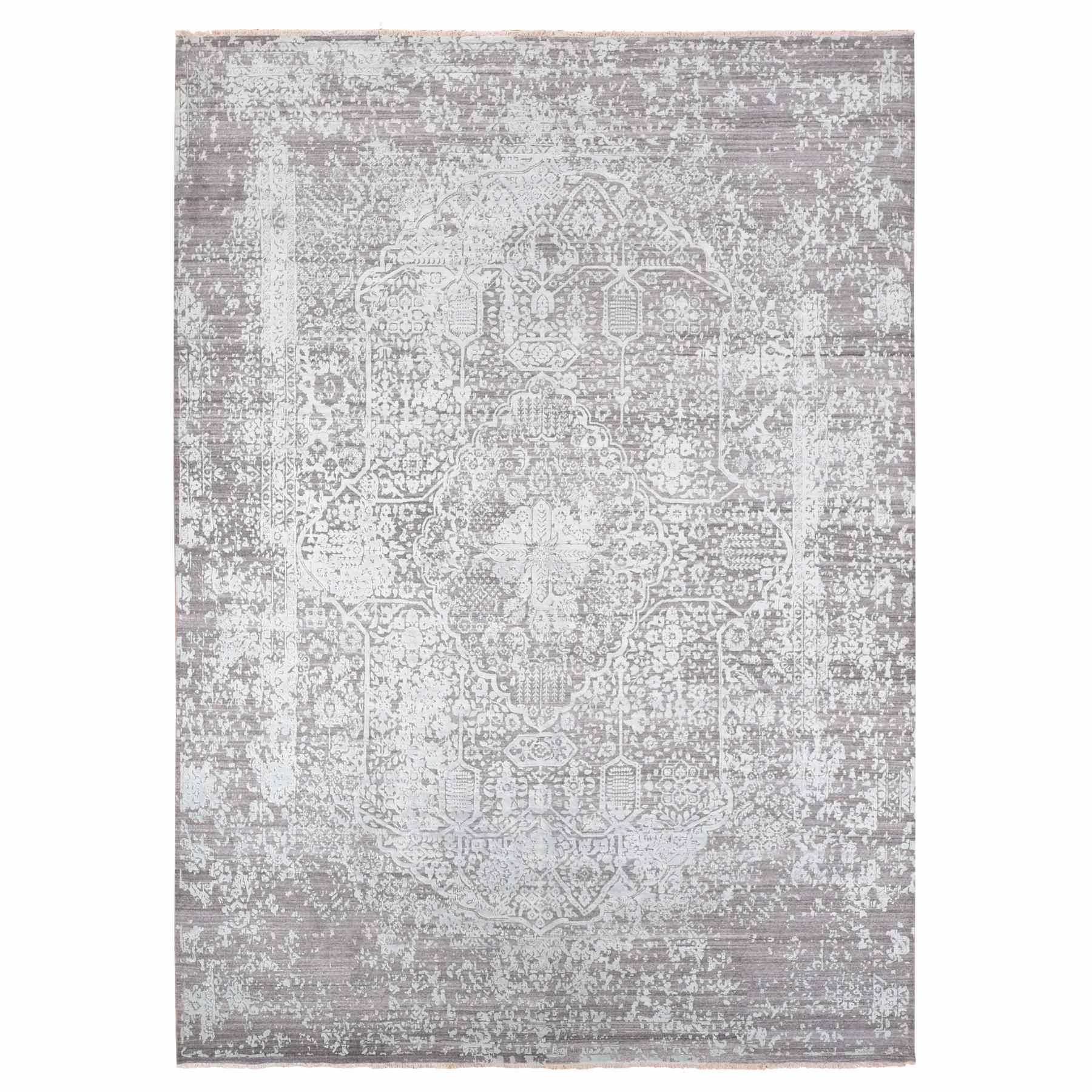 Transitional-Hand-Knotted-Rug-403930