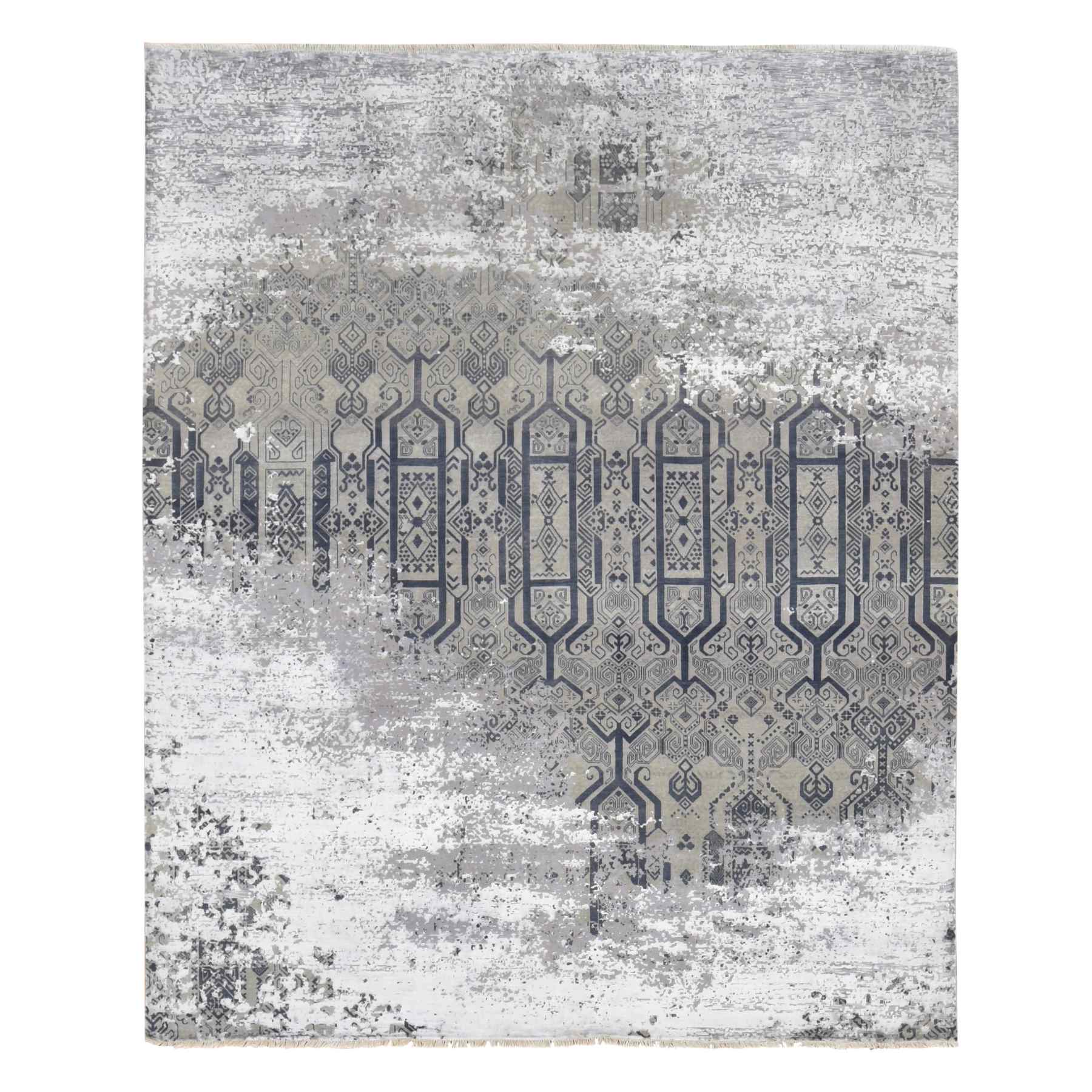 Transitional-Hand-Knotted-Rug-403960