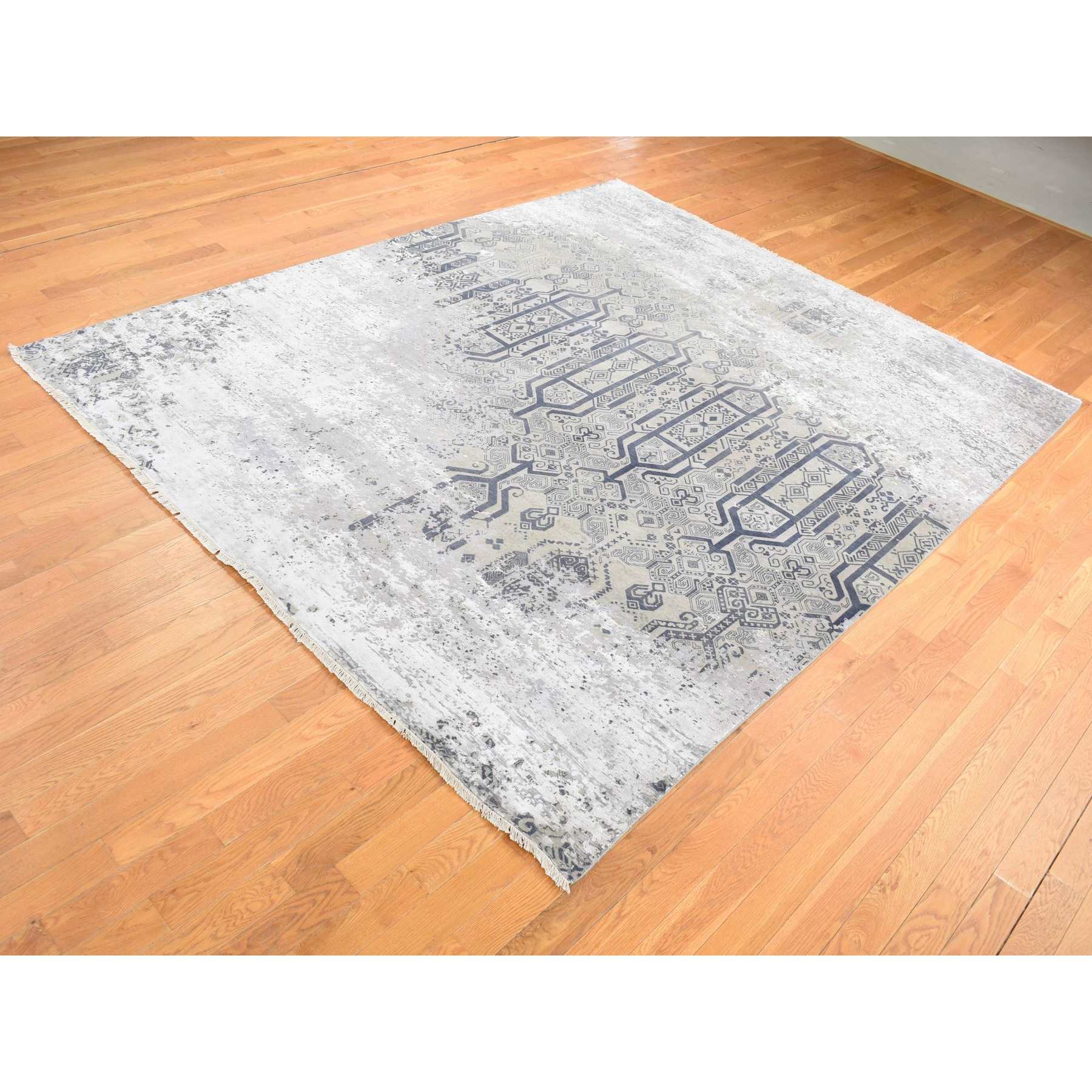 Transitional-Hand-Knotted-Rug-403960