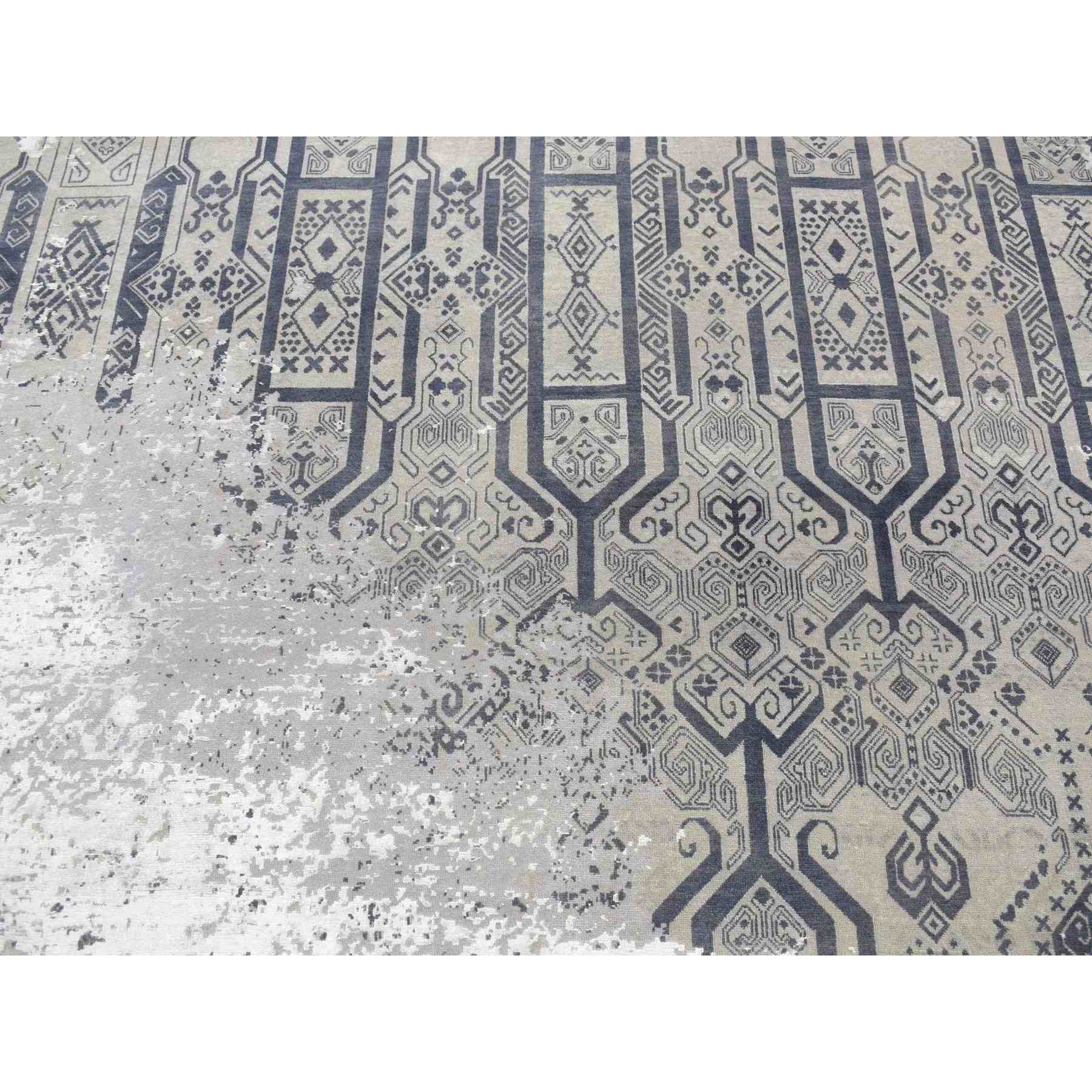 Transitional-Hand-Knotted-Rug-403960