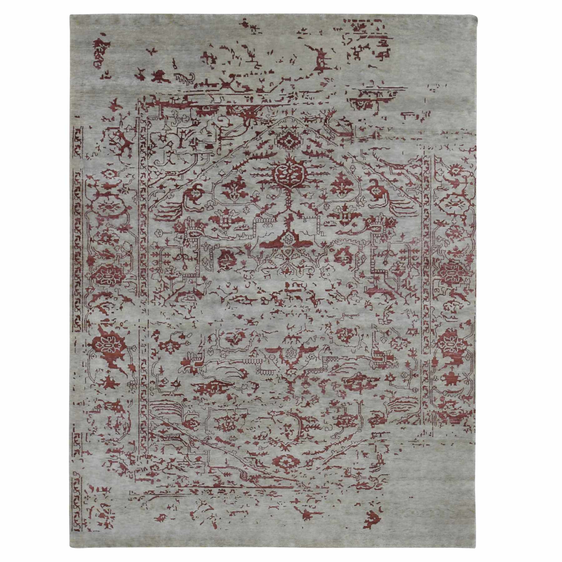 Transitional-Hand-Knotted-Rug-404110