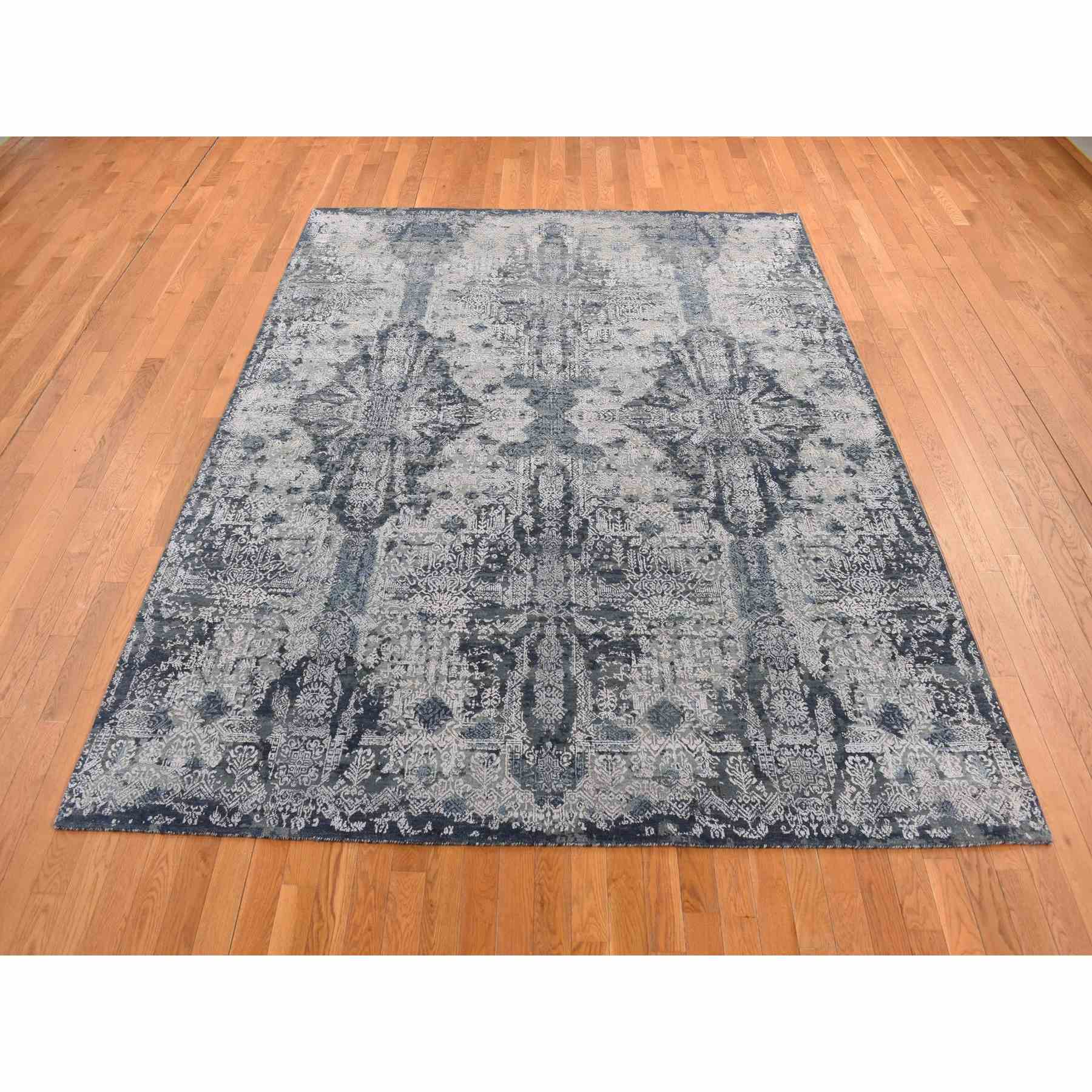 Transitional-Hand-Knotted-Rug-404190