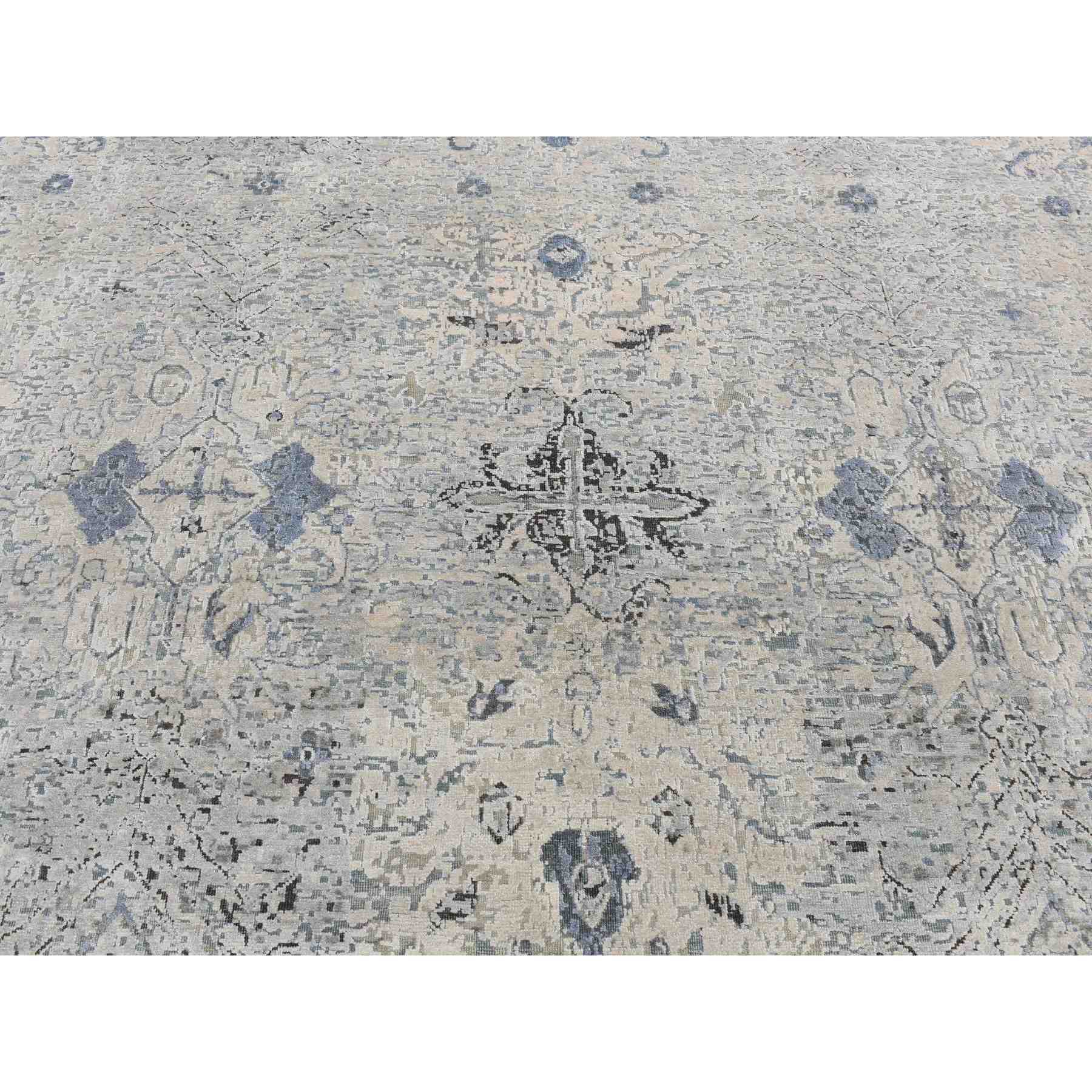 Transitional-Hand-Knotted-Rug-404455