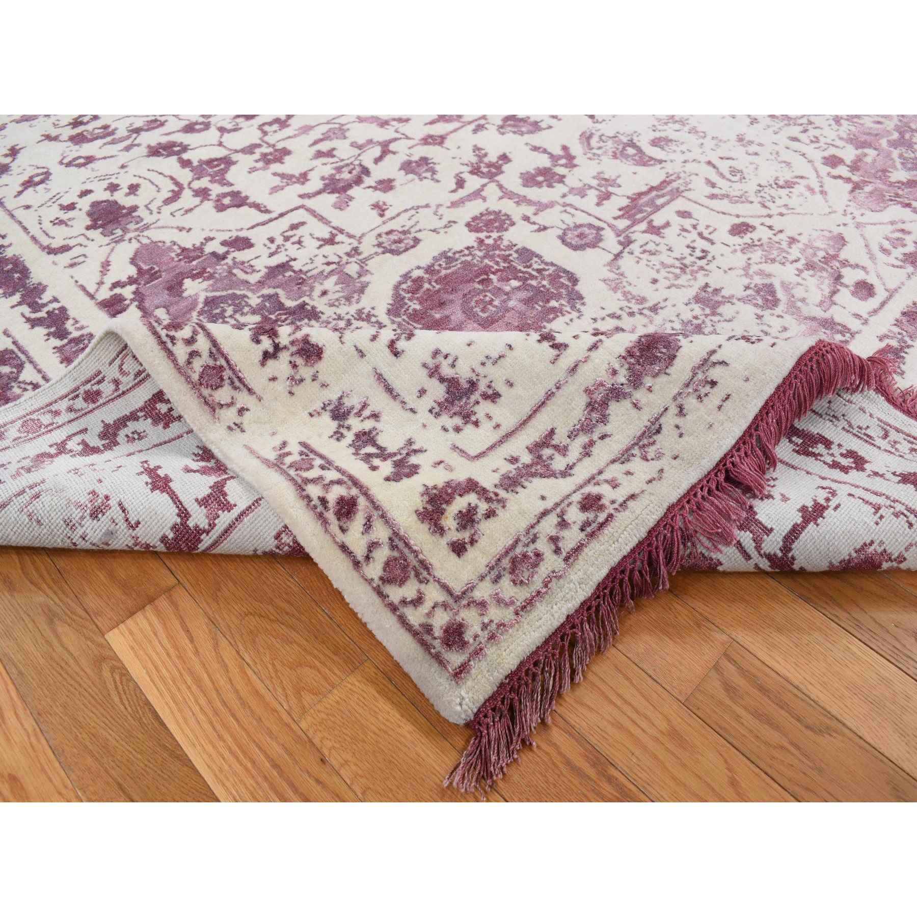 Transitional-Hand-Knotted-Rug-404550