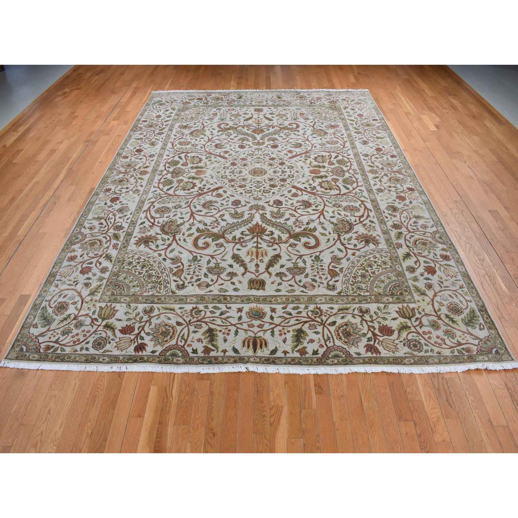 Transitional-Hand-Knotted-Rug-404575