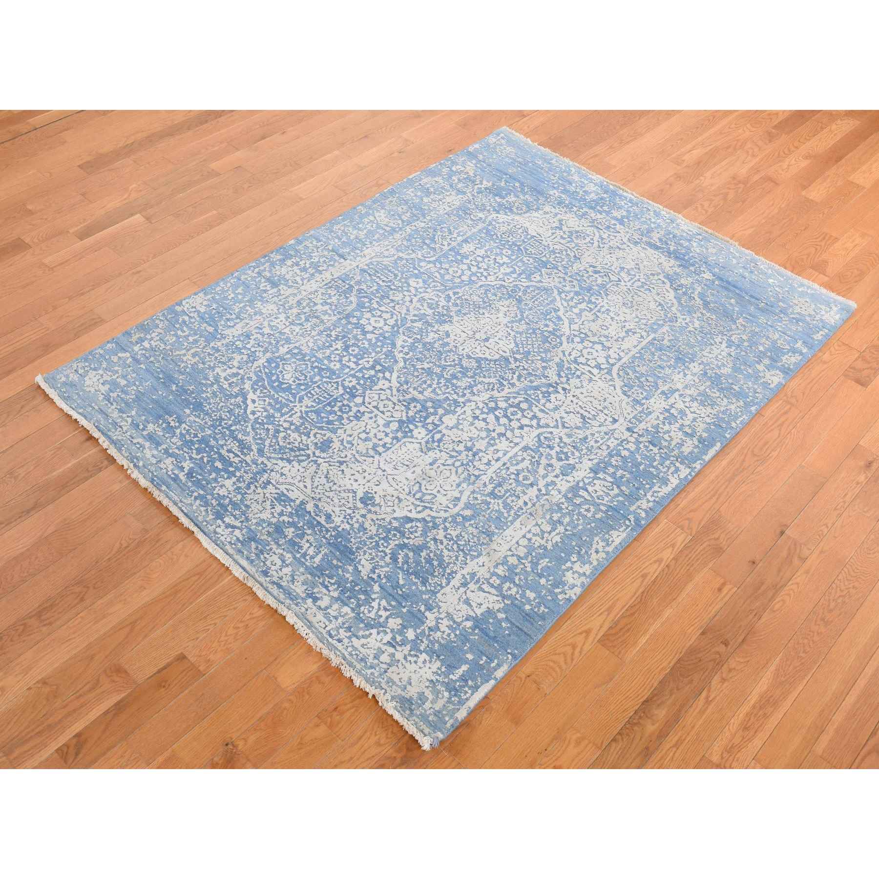 Transitional-Hand-Knotted-Rug-404635