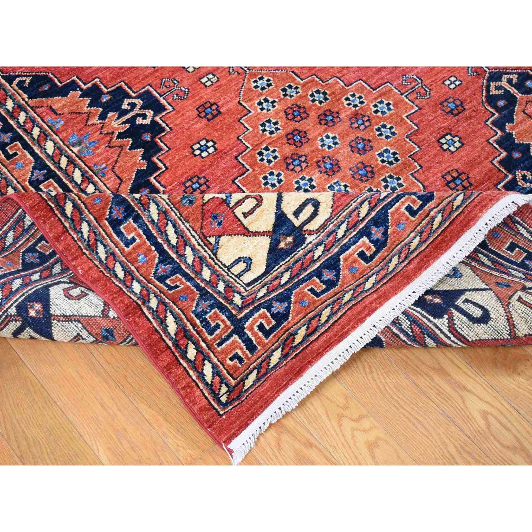 Tribal-Geometric-Hand-Knotted-Rug-403210