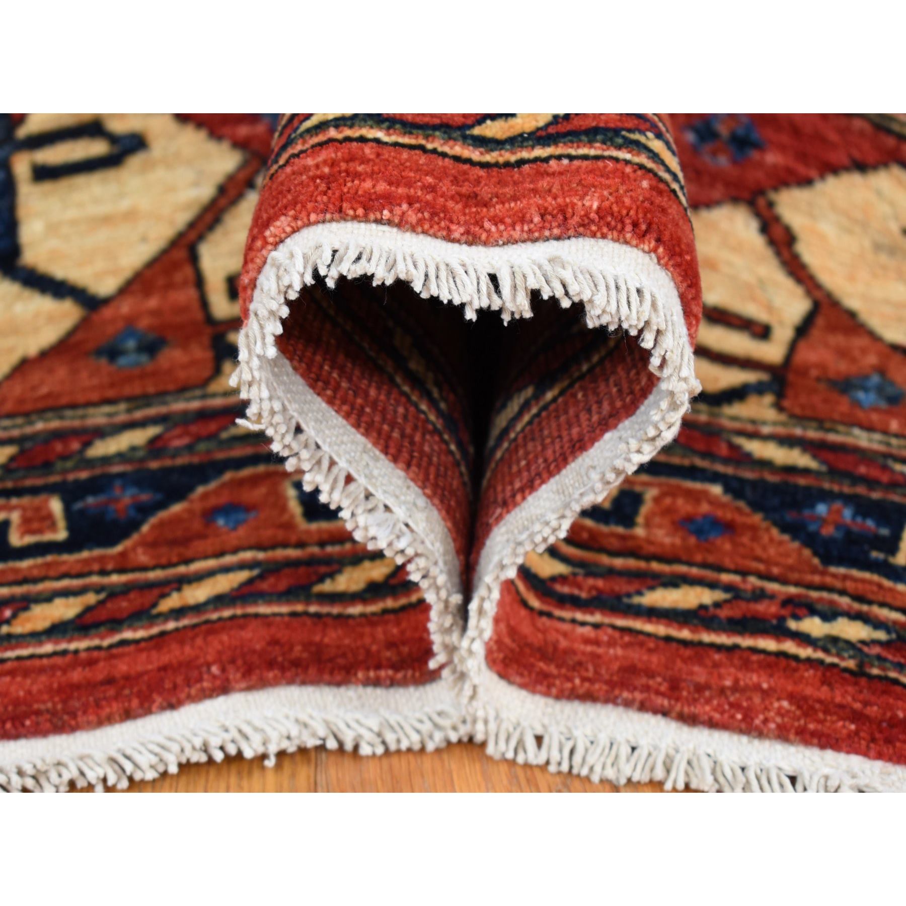 Tribal-Geometric-Hand-Knotted-Rug-403210