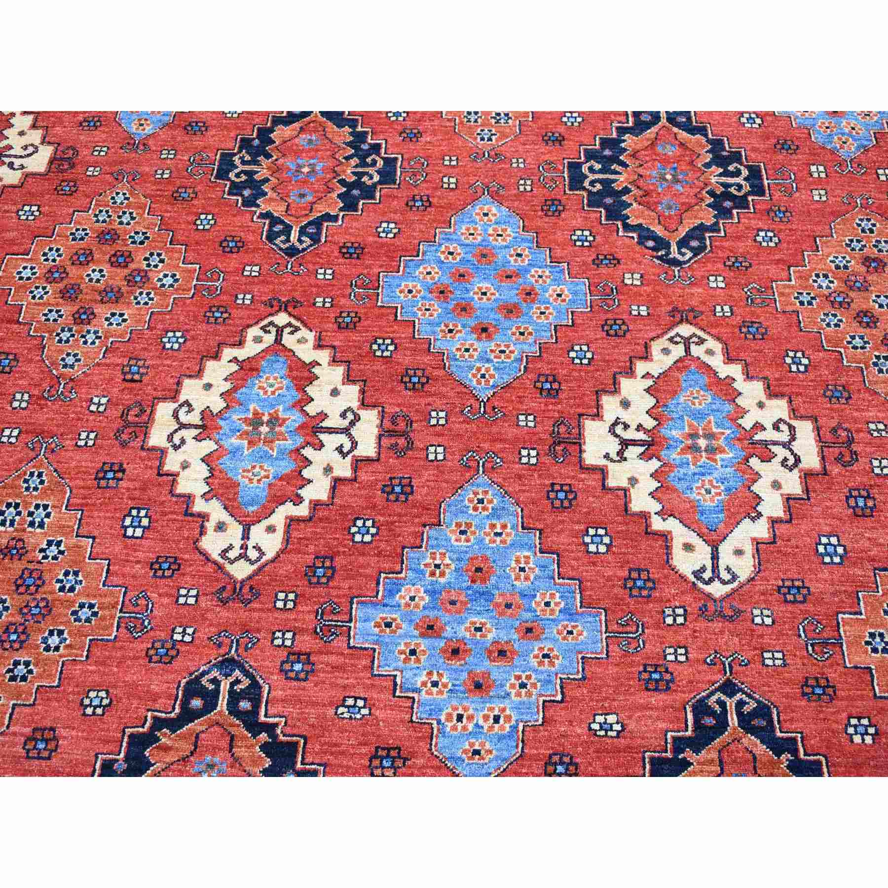 Tribal-Geometric-Hand-Knotted-Rug-403210