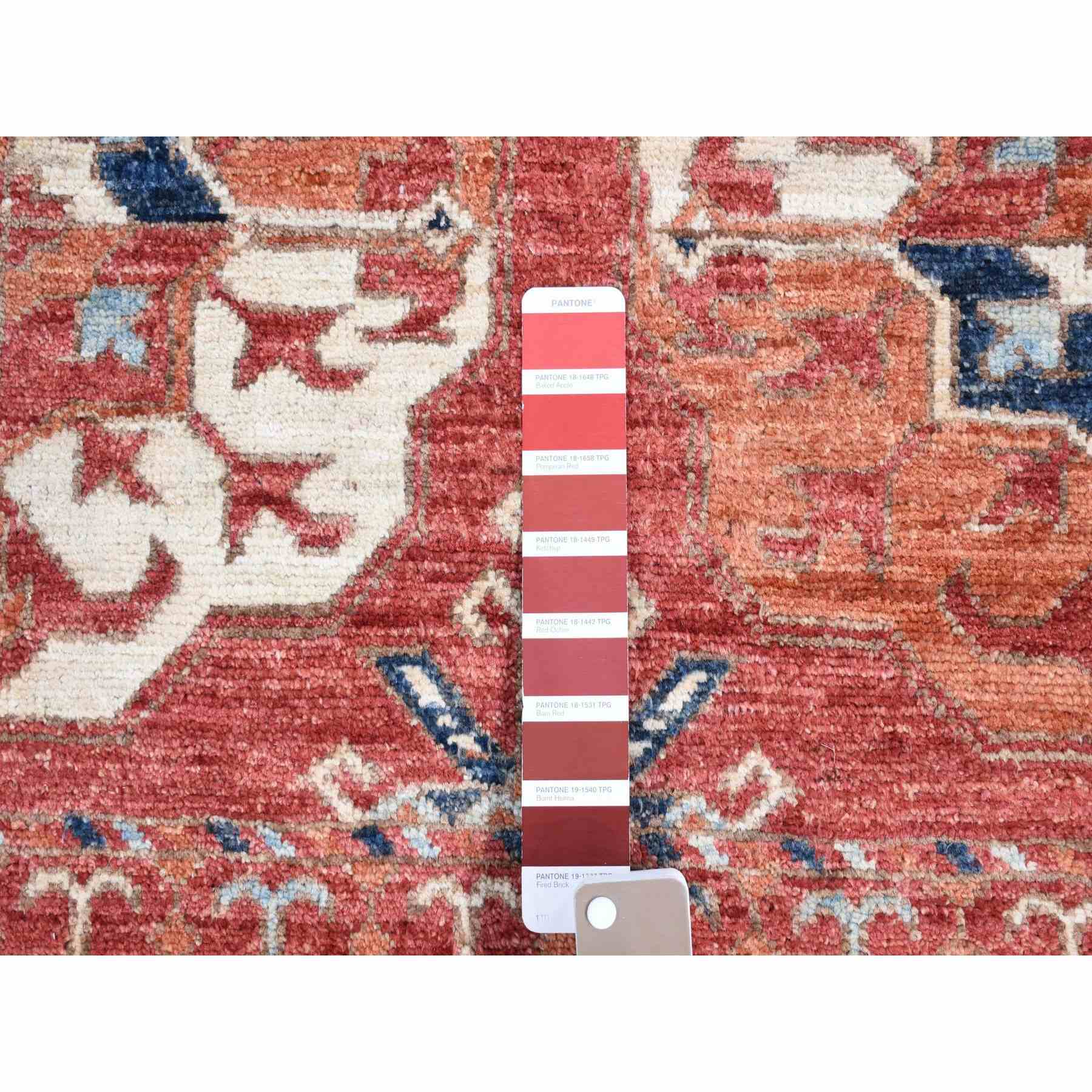 Tribal-Geometric-Hand-Knotted-Rug-403435
