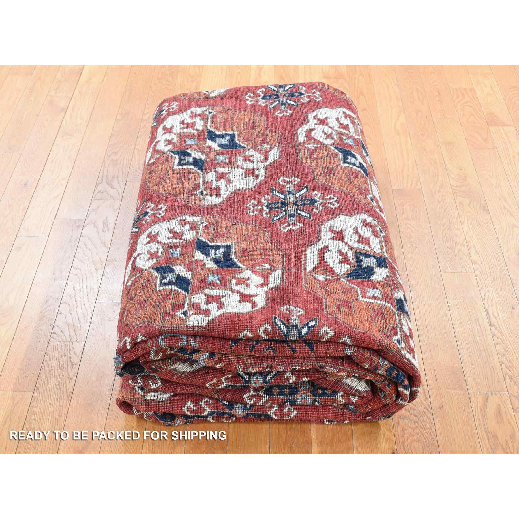 Tribal-Geometric-Hand-Knotted-Rug-403435