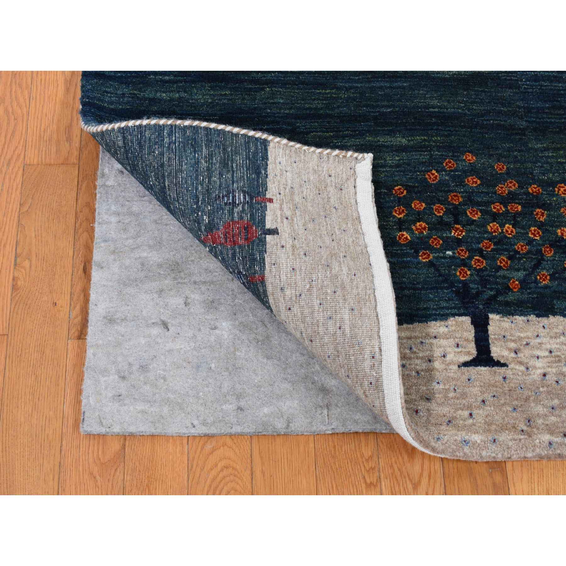 Tribal-Geometric-Hand-Knotted-Rug-404070
